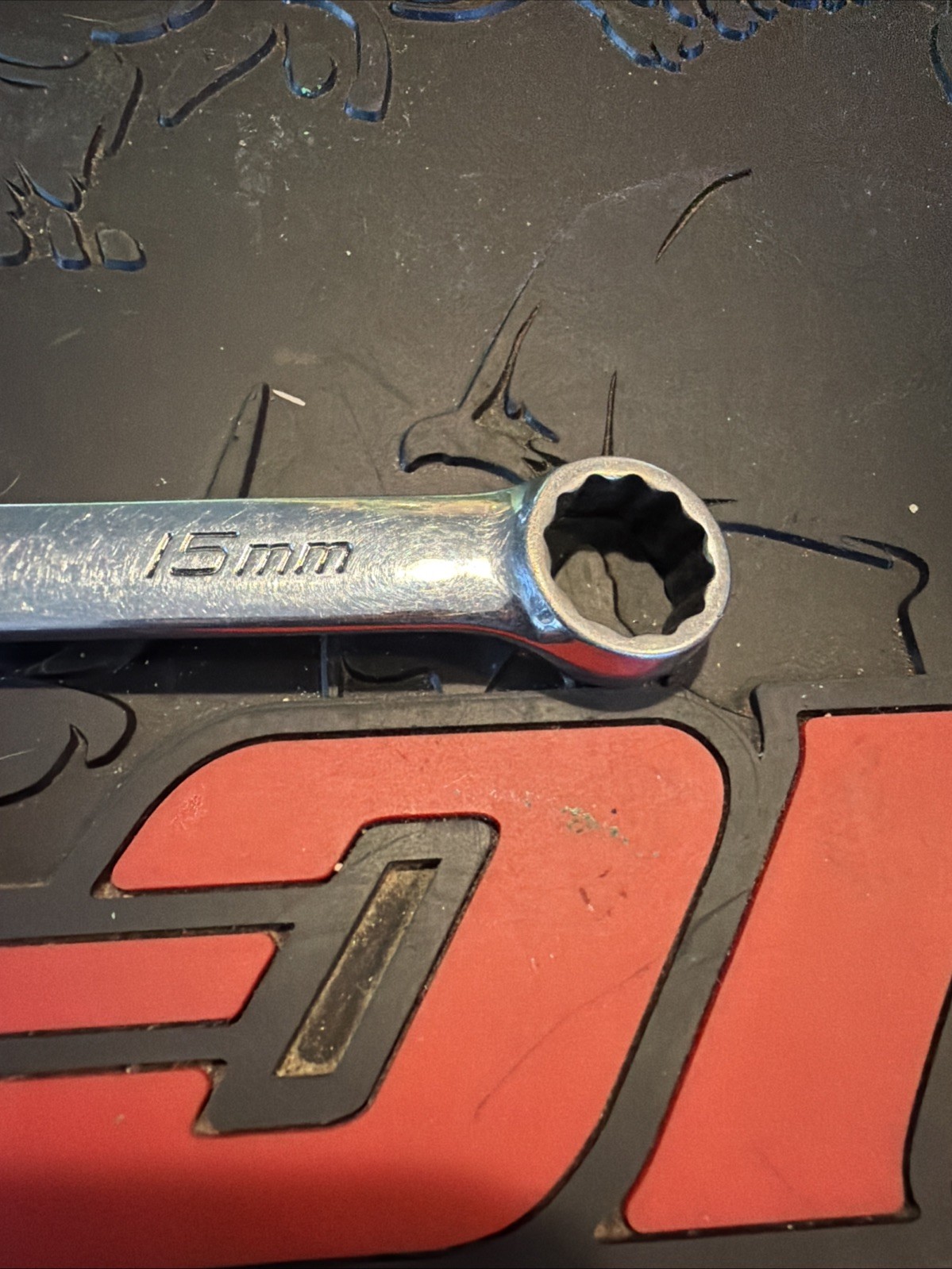 Snap-on Tools OEXM150A 15mm Open End Combination Wrench 12 Point USA