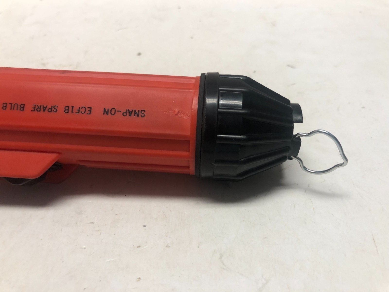 NOS SNAP-ON Part # ECF 1 B Plastic Water Proof FLASHLIGHT (Made In USA)