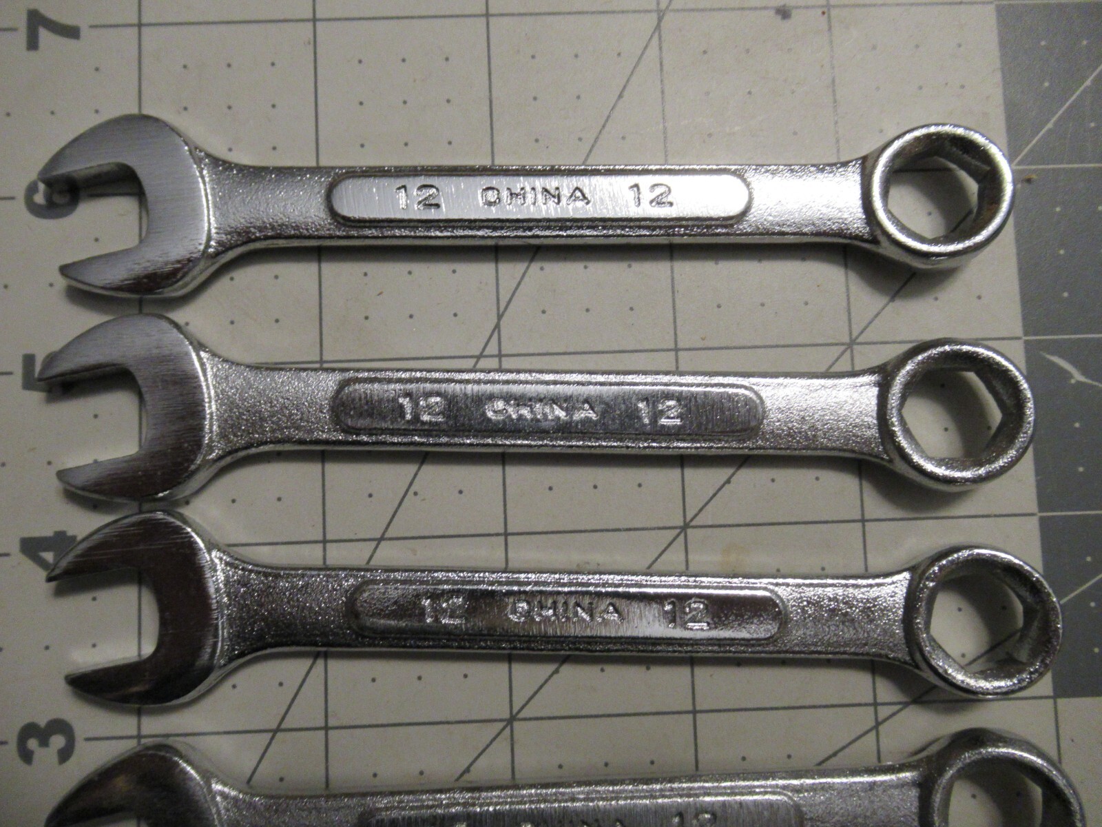 Lot of 5 Arctic Cat 12 mm Wrenches Marked China