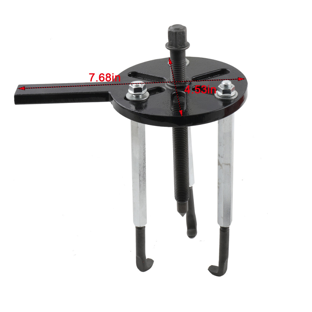 Three-jaw Bearing Removal Puller Disassembly Tool Kit Alloy Steel Plastic New
