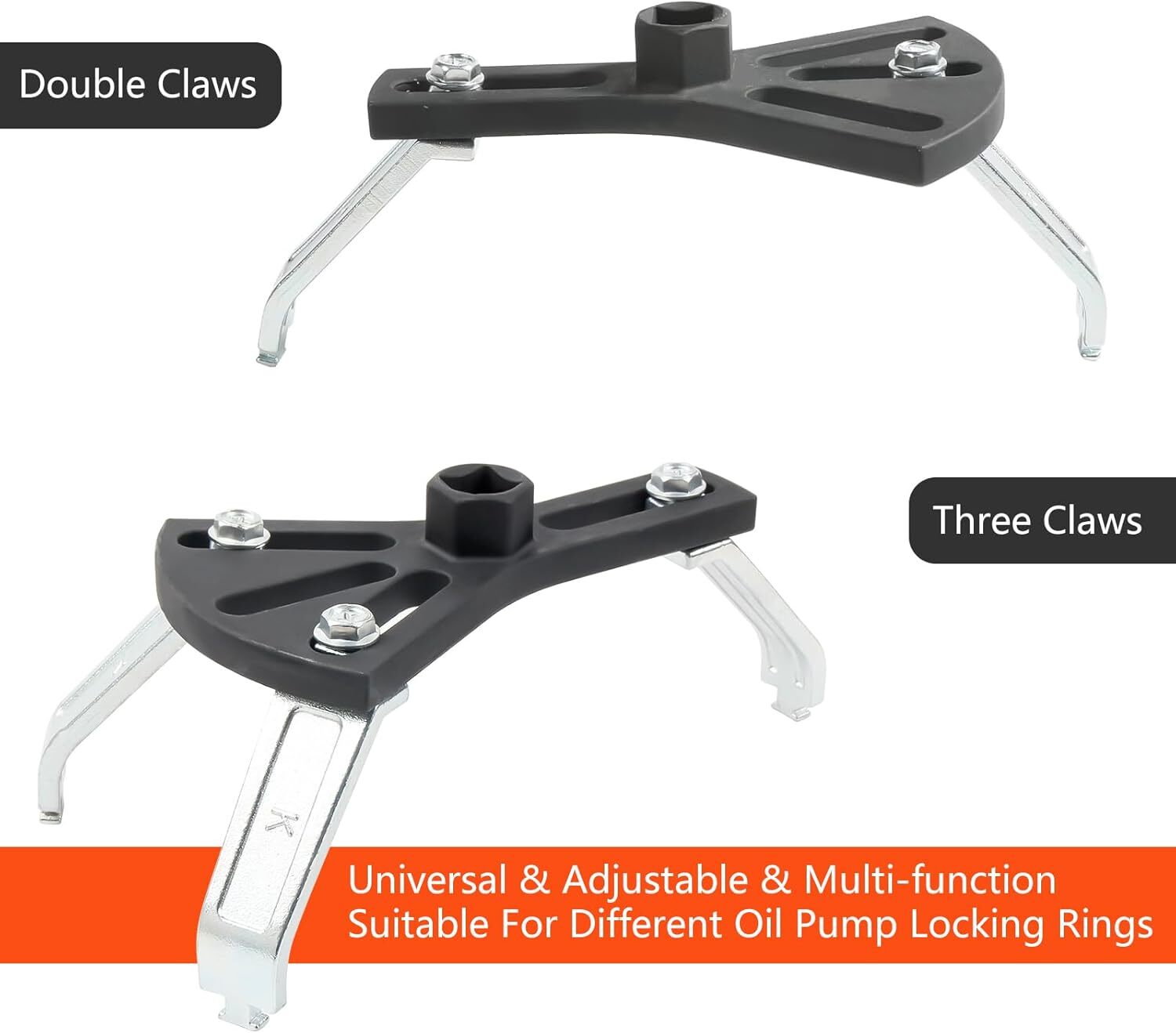 5 Sets Fuel Tank Lock Ring Tool Kits Universal Fuel Pump Removal Tool Adjustable
