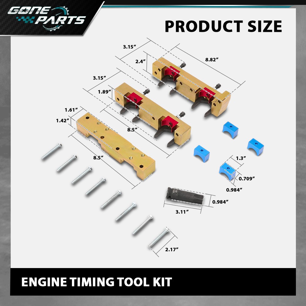 Engine Camshaft Timing Alignment Tool Kit Fits Mercedes Benz M133 M260 M264 M70