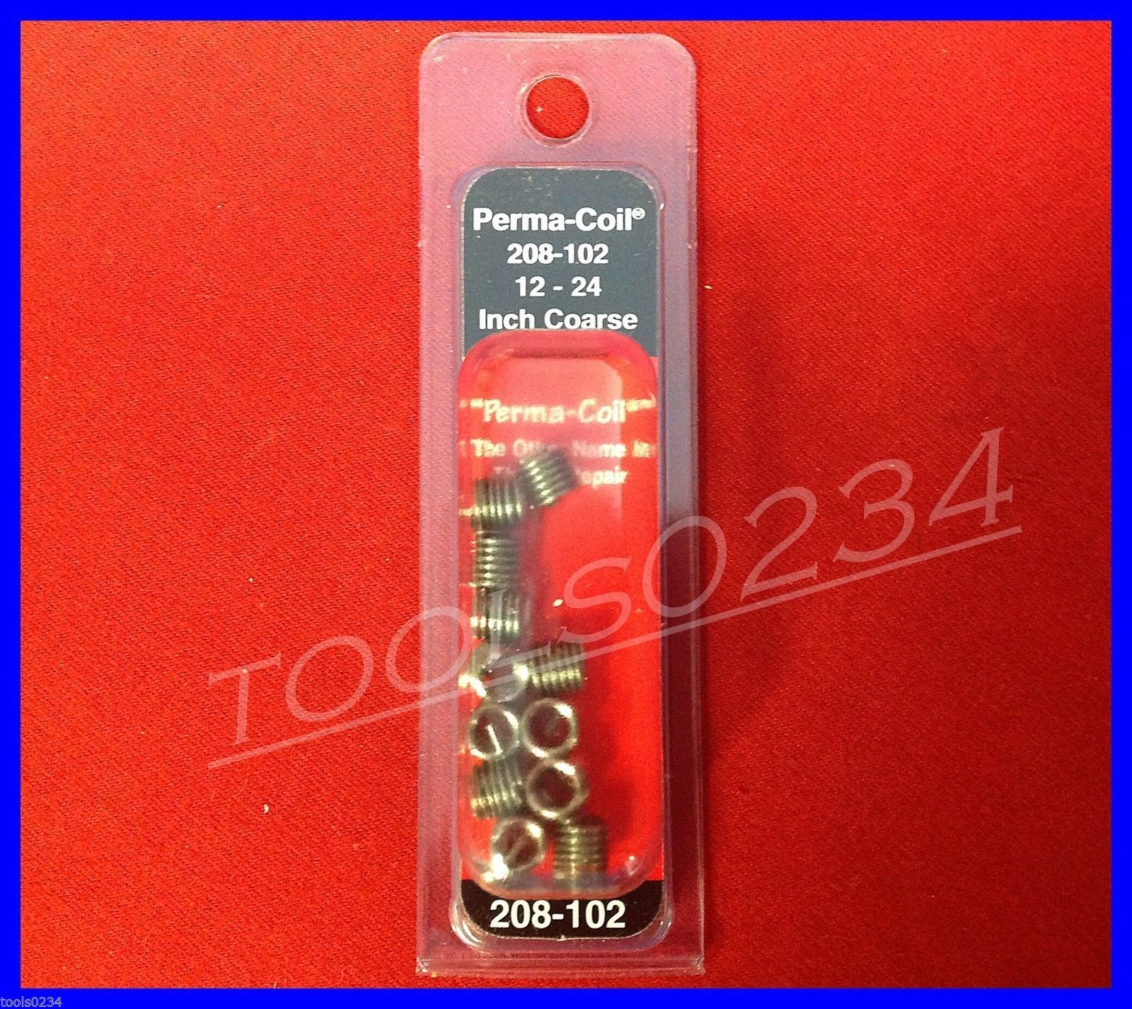 12-24 SAE Coarse Inserts Perma Coil 208-102 Pack of 12 USA