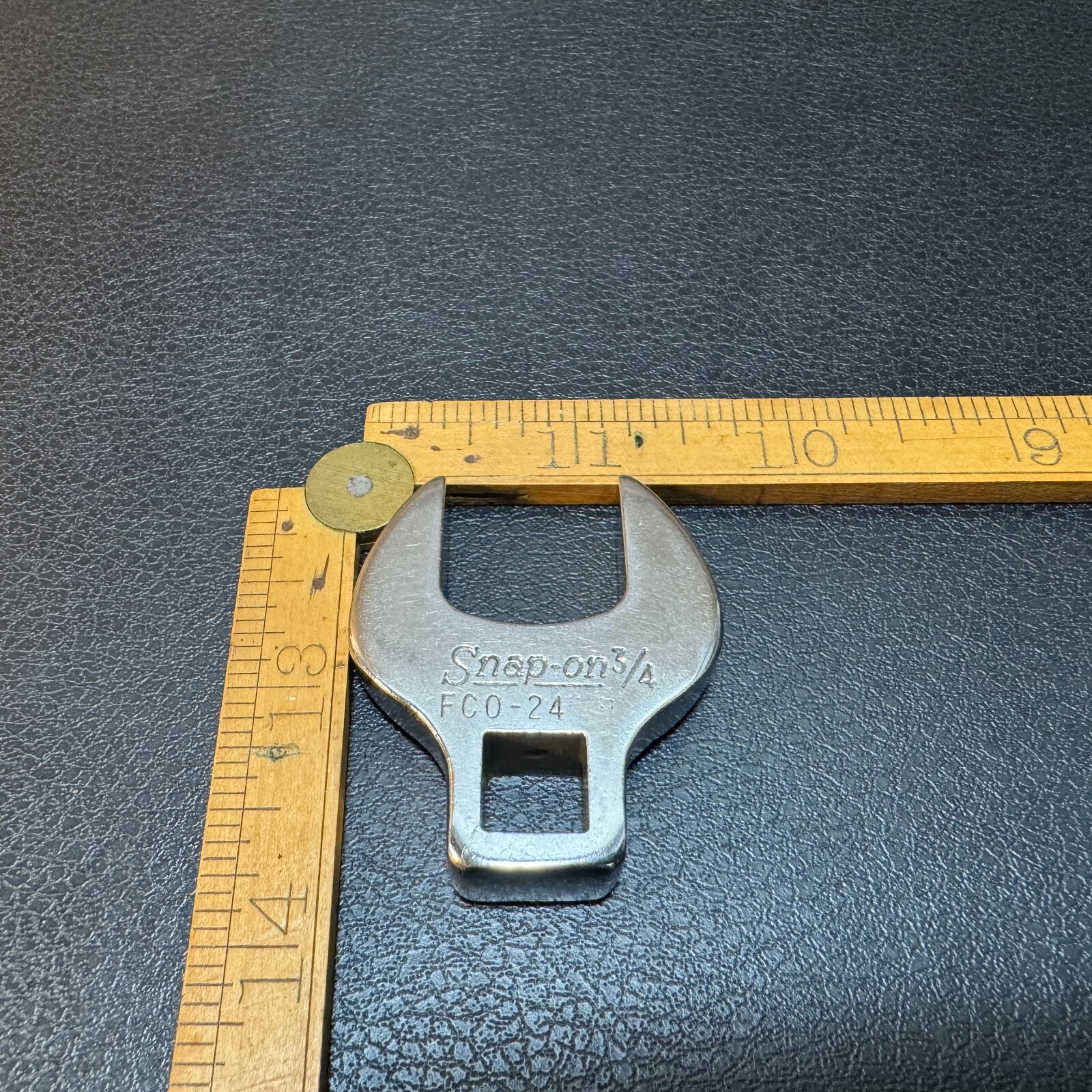 SNAP ON TOOLS USA FCO-24 SAE 3/8″ Drive Open End Crowfoot Wrench 3/4″ – Chrome
