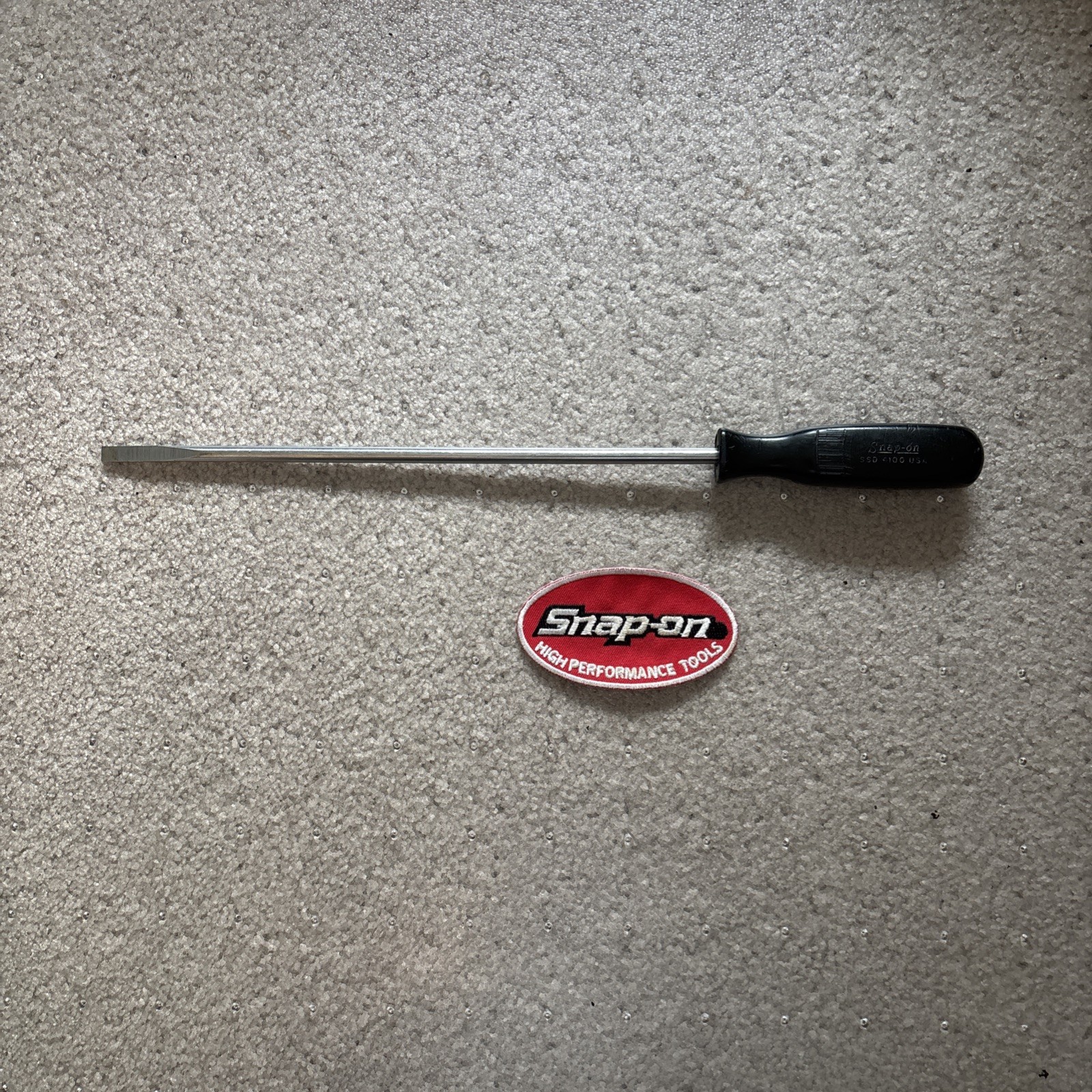 SNAP ON SSD4100, FLAT/SLOTTED, SCREWDRIVER, 13.5″ LONG 🇺🇸