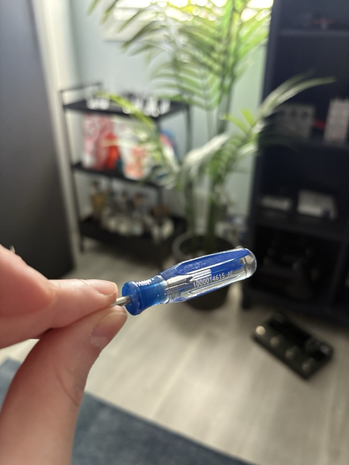 Husky #0 Phillips Screwdriver Clear Blue Handle 1000014615 Lifetime Warranty