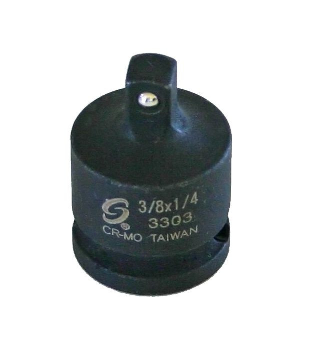 3/8″ to 1/4″ Impact Reducer – Sunex 3303 Reduce 3/8″ Female to 1/4″ Male socket