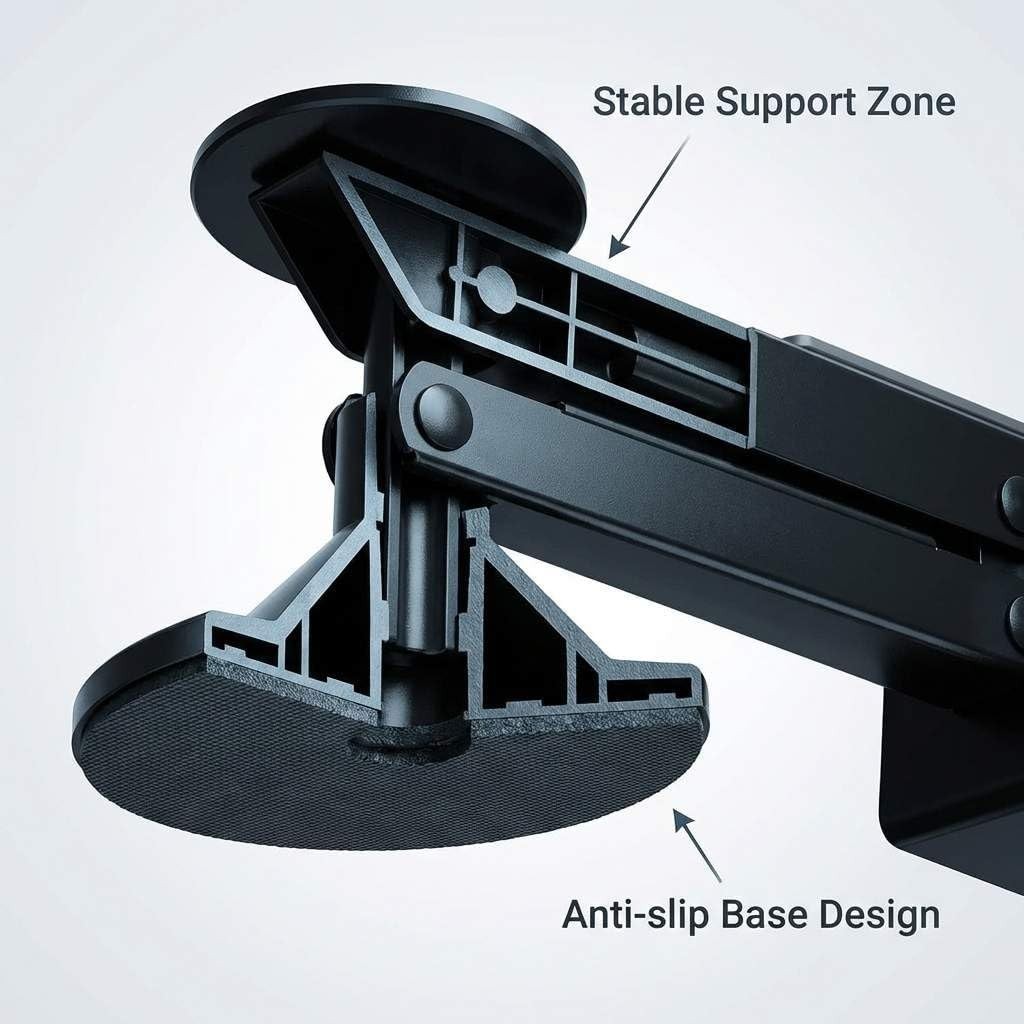 Durable Door Lifter Tool Black Metal Swivel Install Panel Carpenter Aid Strong