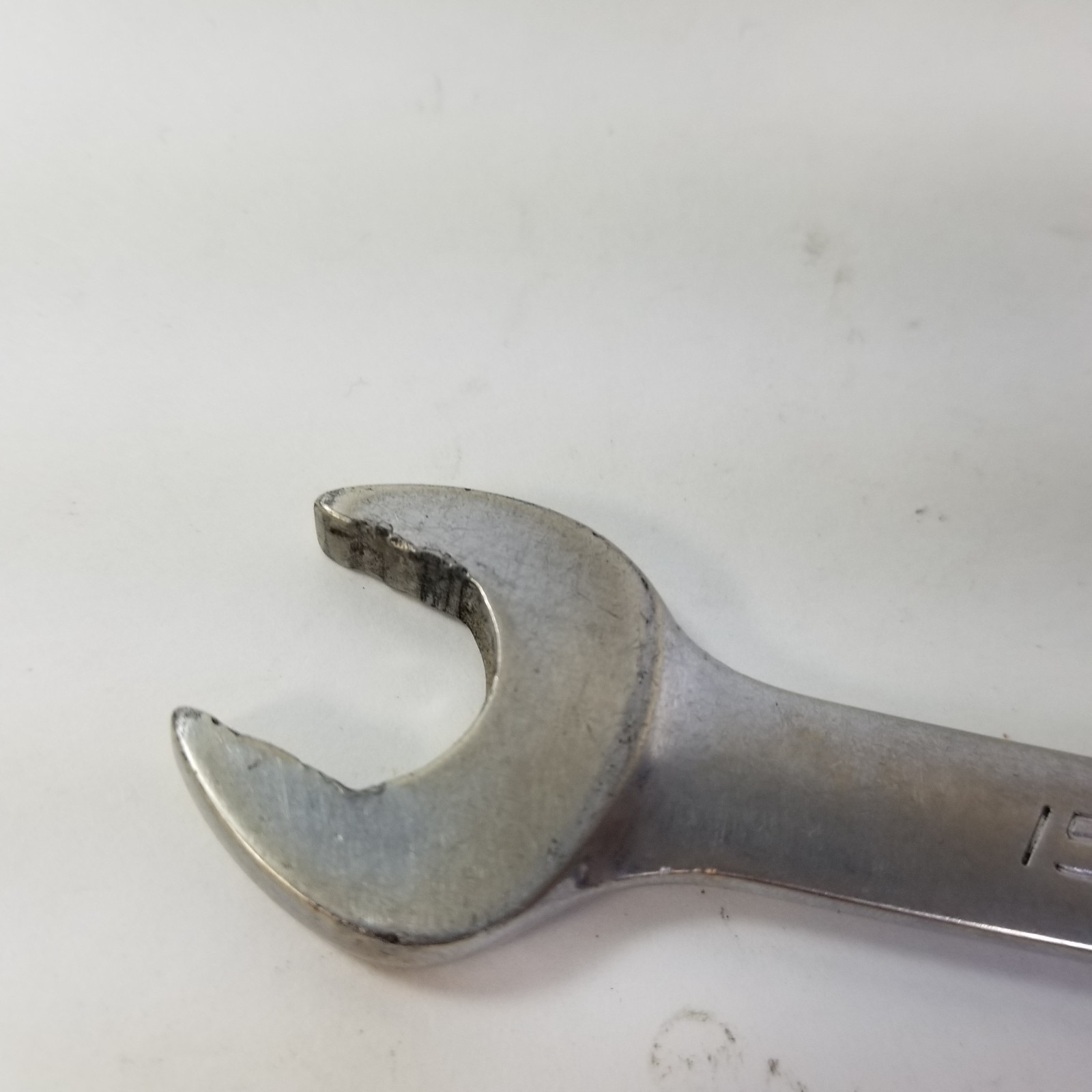 Snap On USA 15MM 12PT Metric Flank Drive Plus Chrome Combination Wrench SOEXM15