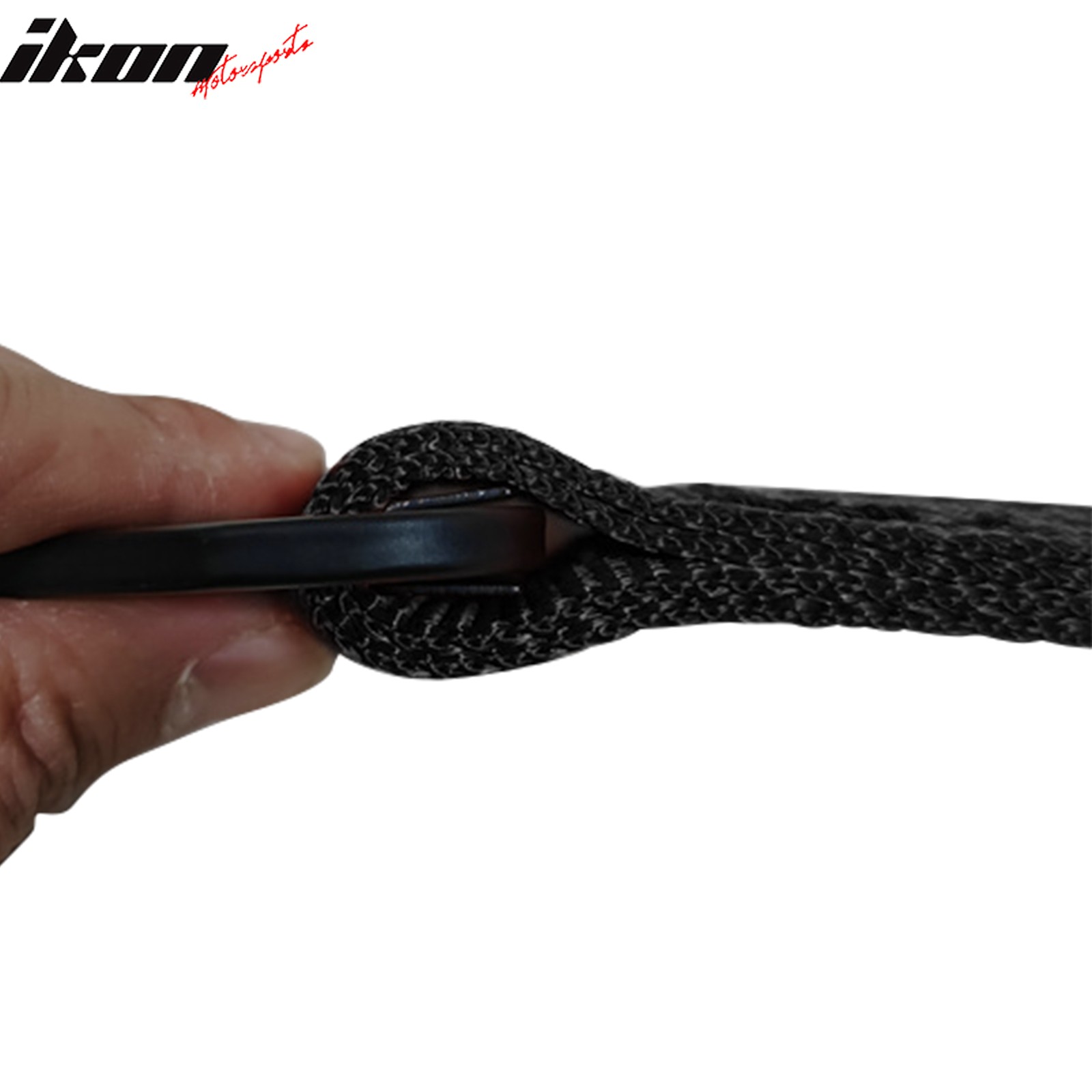 10″ Black 10000lbs Racing Limit Straps Shock Suspension Travel 4 Layers Webbing