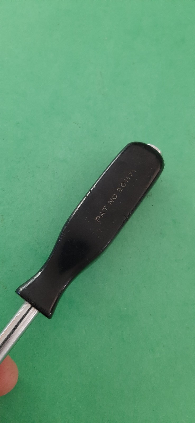 Snap-on Tools USA TM4CS 1/4” Drive Spinner Black Hard Handle w/ Extension 715