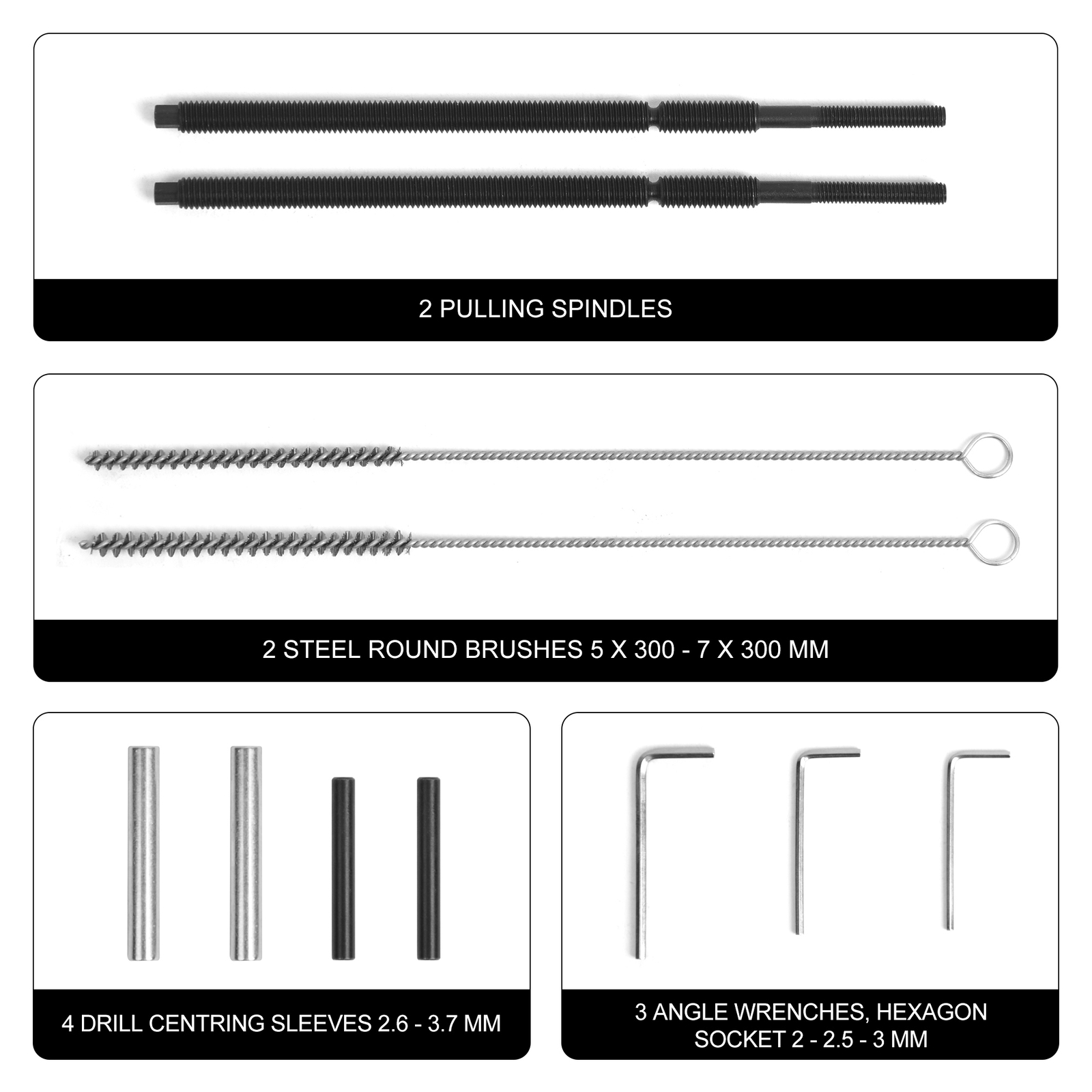 40pcs Glow Plug Removal Threads Tool, Thread Repair Set M8x1 M10x1 Cleaning Kit