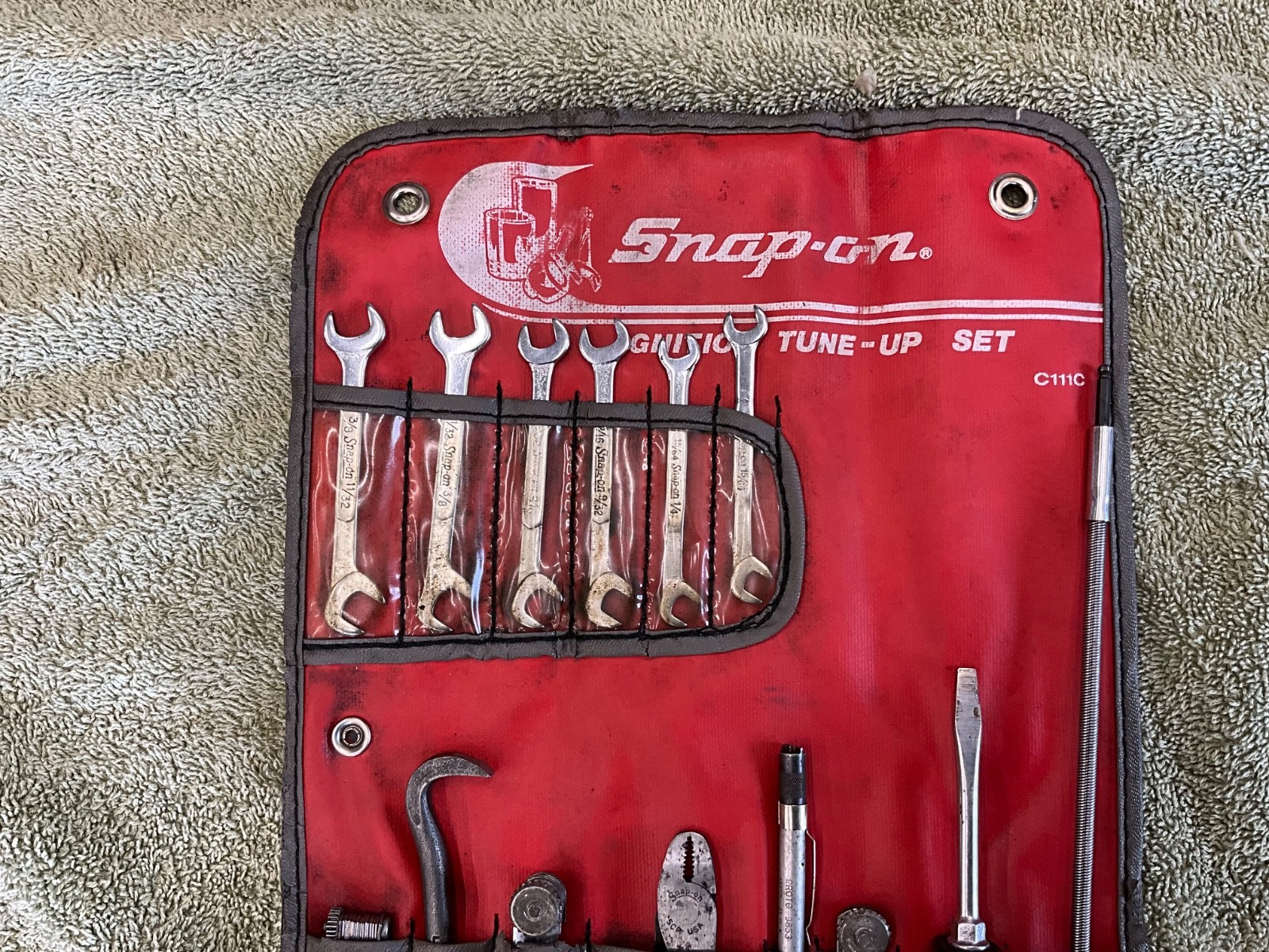 Snap On 2011C-IT-K IGNITION TUNE UP SET + KIT BAG C-111C