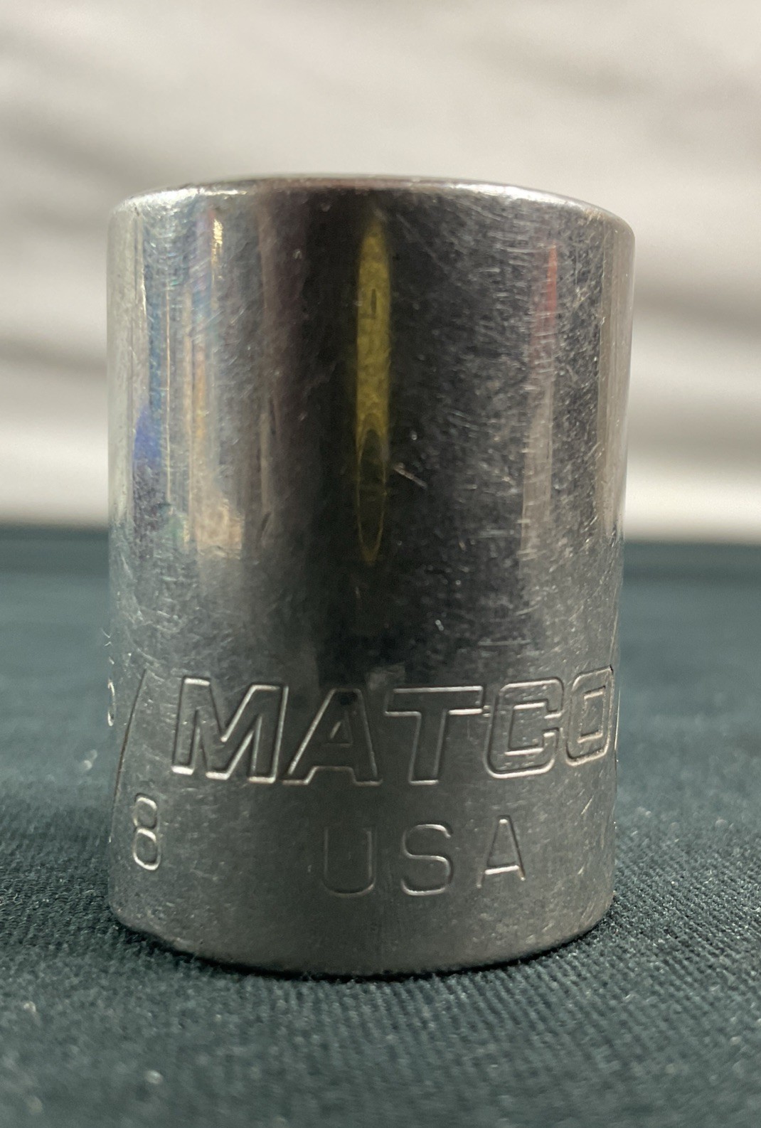Matco 1/2 Dr 5/8in. C208B Double Square Socket 8pt USA