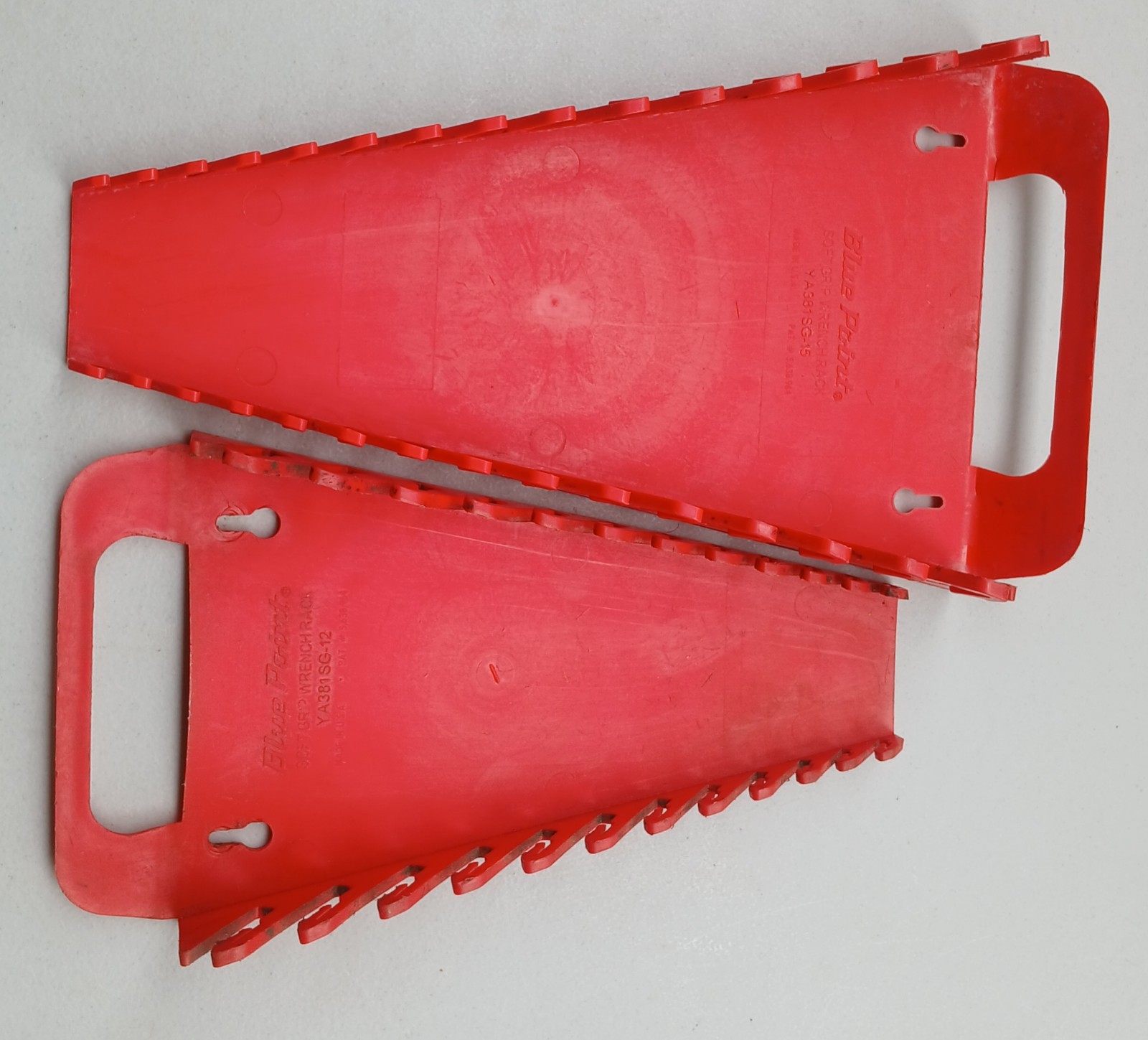 2 Blue-Point Wrench Organizer Rack YA381sg 12 YA381SG15 Red