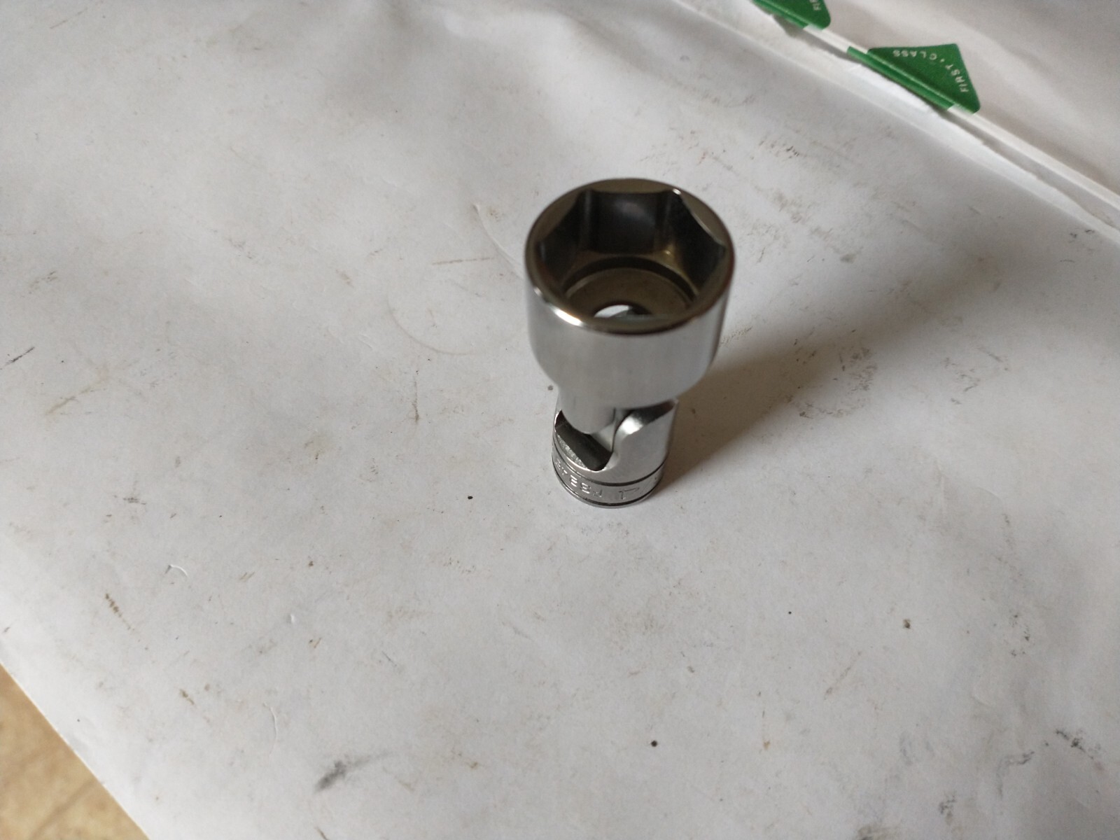 New Snap On FS24B 3/4 SAE Shallow Universal Swivel Socket 6 pt 3/8″ Drive