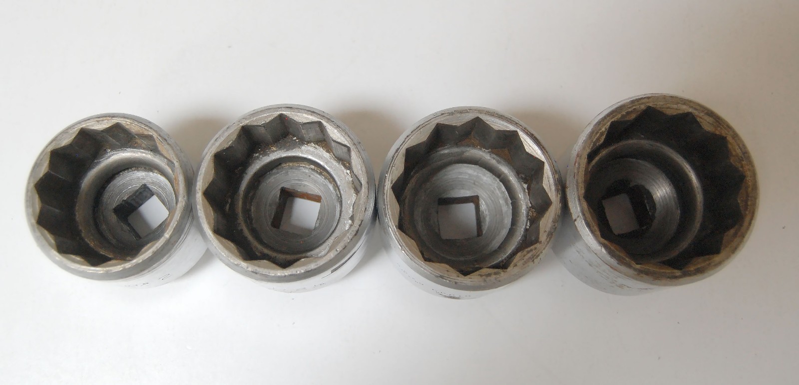 4 Proto 3/4″ Drive Chrome Shallow Sockets 2″ 2-1/8″ 2-3/16″ 2-1/4″ USA