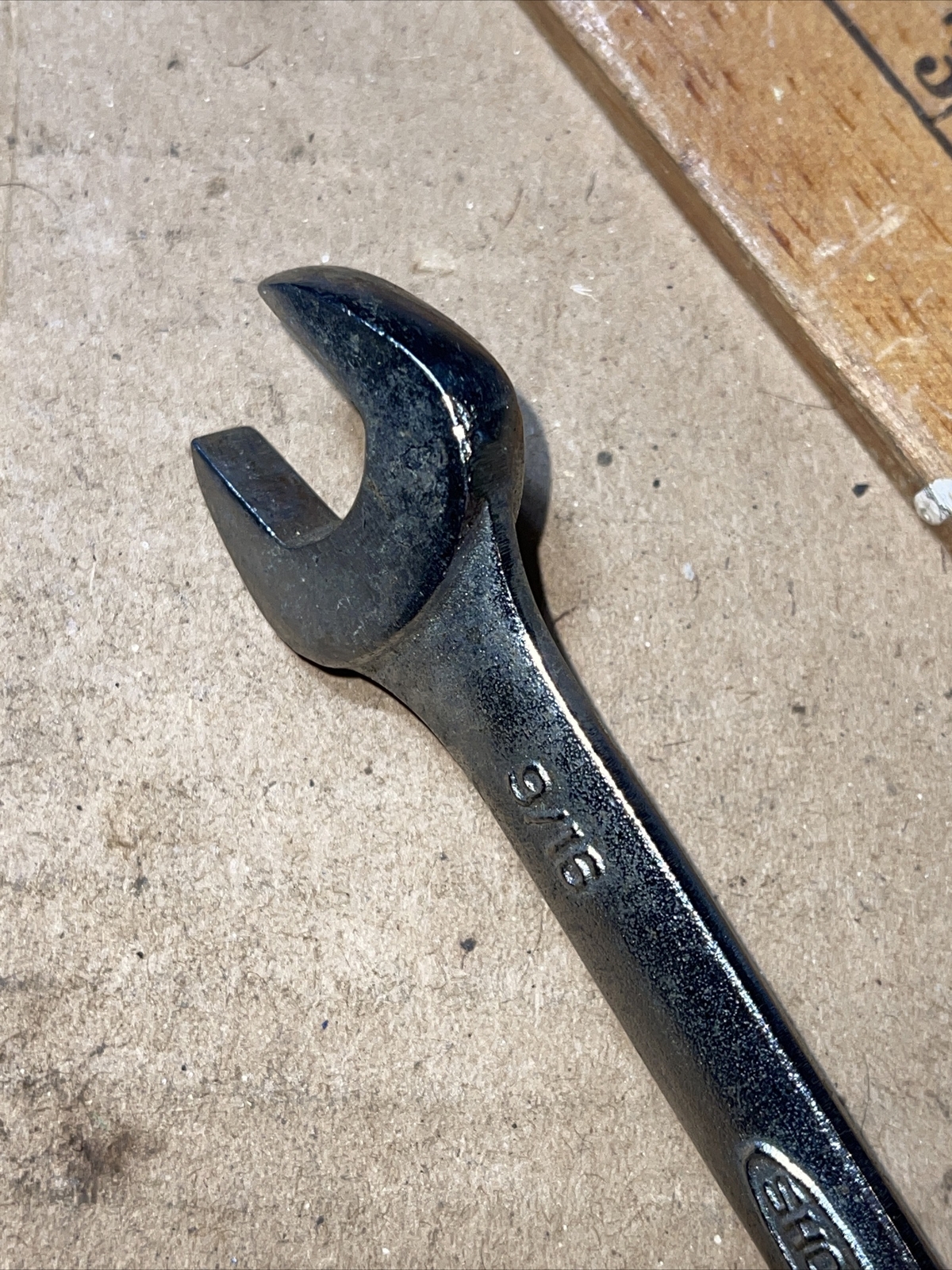Vintage Showa 9/16 In X 5/8 In SAE Open End Wrench Japan