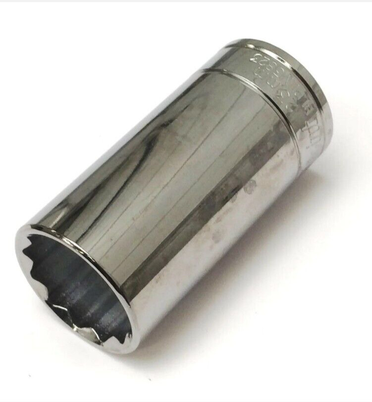 BLUE-POINT Tools BLPLM3816, 3/8″ DRIVE, 16MM. SOCKET, DEEP/HIGH, 12 POINT.