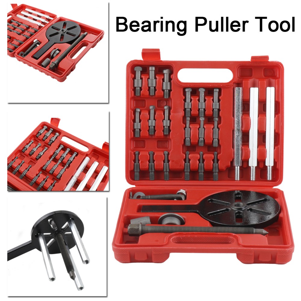 Three-jaw Bearing Removal Puller Disassembly Tool Kit Alloy Steel Plastic New