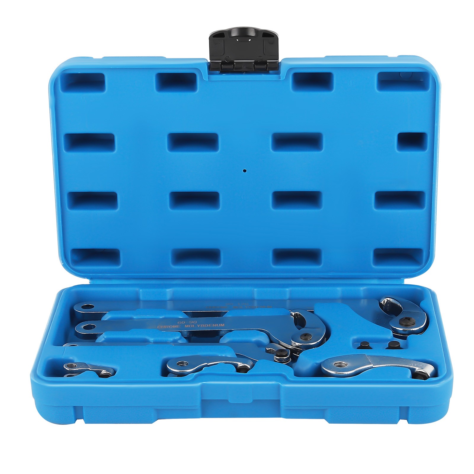 8Pcs Adjustable Hook & Pin Spanner Wrench Tool Set Locking Nut Wrench 35mm-120mm