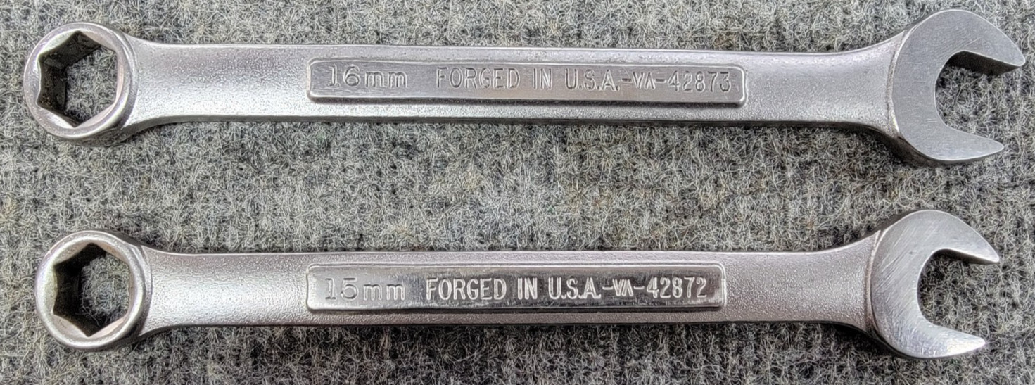 Set Of 12 Metric 12 And 6 Point Craftsman Combination Wrenches Multiple Series