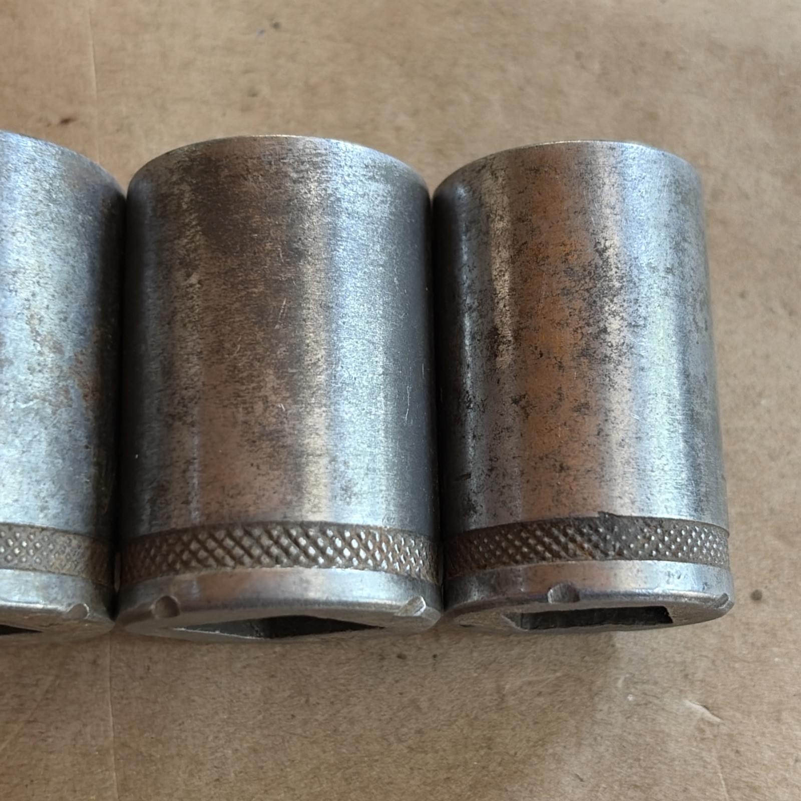 Rare 4 Pc. Craftsman BE 1/2″ Drive 8 Point Sockets 3/4″, 11/16″, 5/8″ & 9/16″