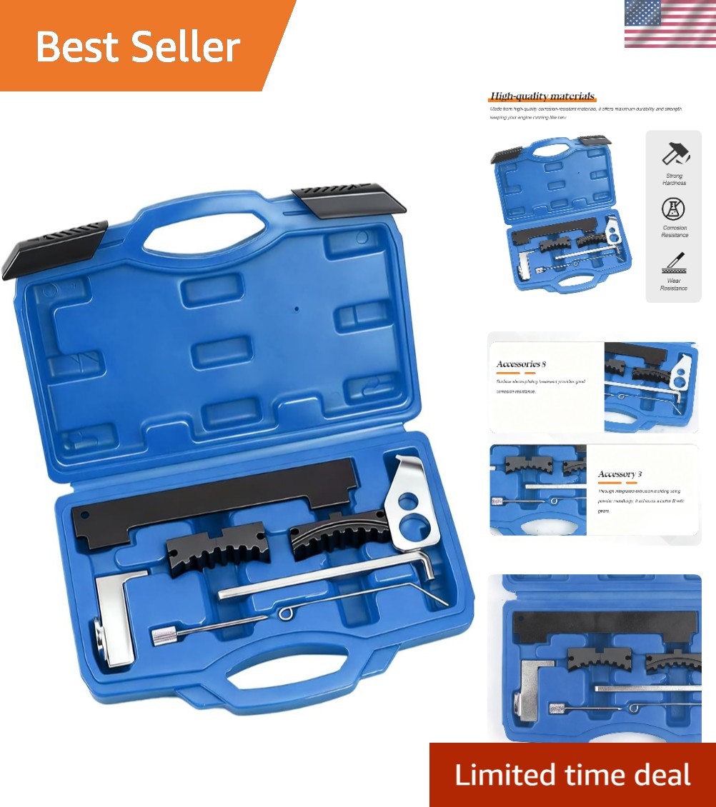 Comprehensive Engine Timing Tool Set – Carbon Steel, 16V Models Compatible