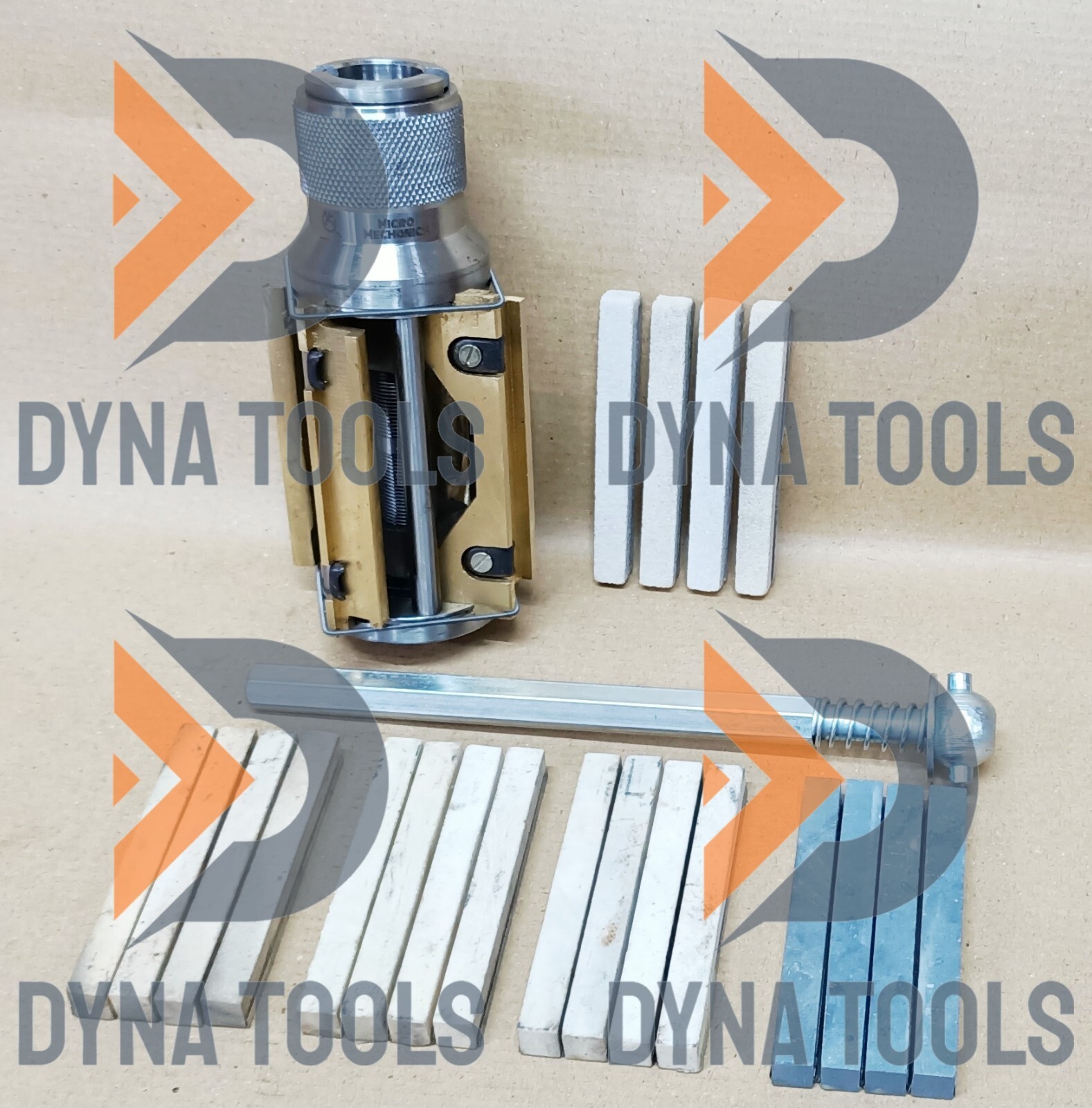 45 TO 65MM Honing Machine + 5x Stones Hall Toledo Type Cylinder Engine Hone Kit
