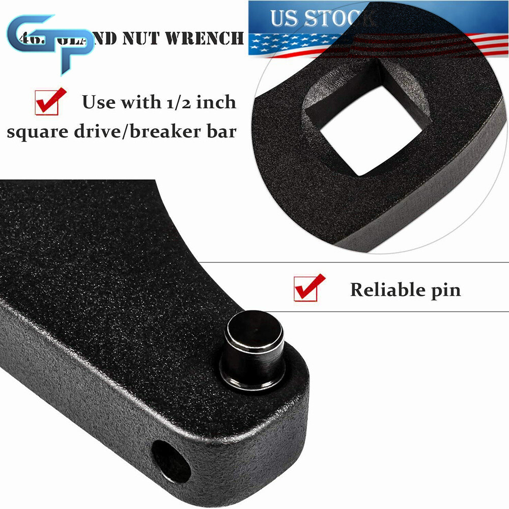 Adjustable Gland Nut Wrench 7463 Spanner Repair Tool for Hydraulic Cylinders