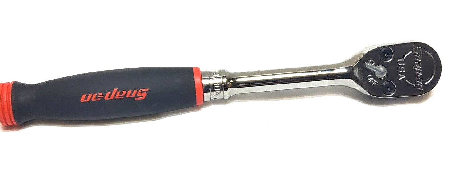New Snap-on™ SH80A Red Soft Grip Ratchet Dual 80 Tech