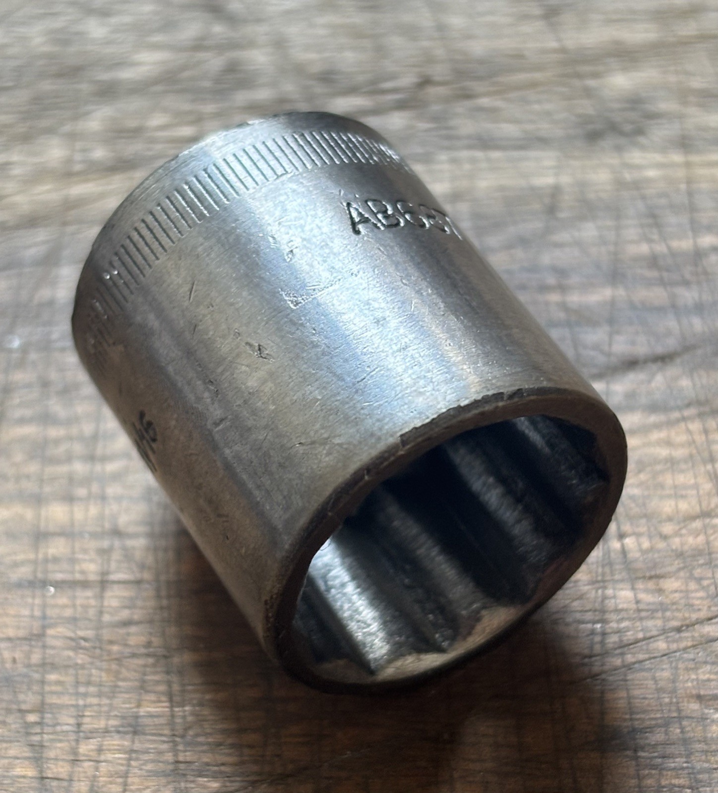 BRITOOL AB687 – 11/16” AF – 3/8” Drive Shallow Socket – 12pt .