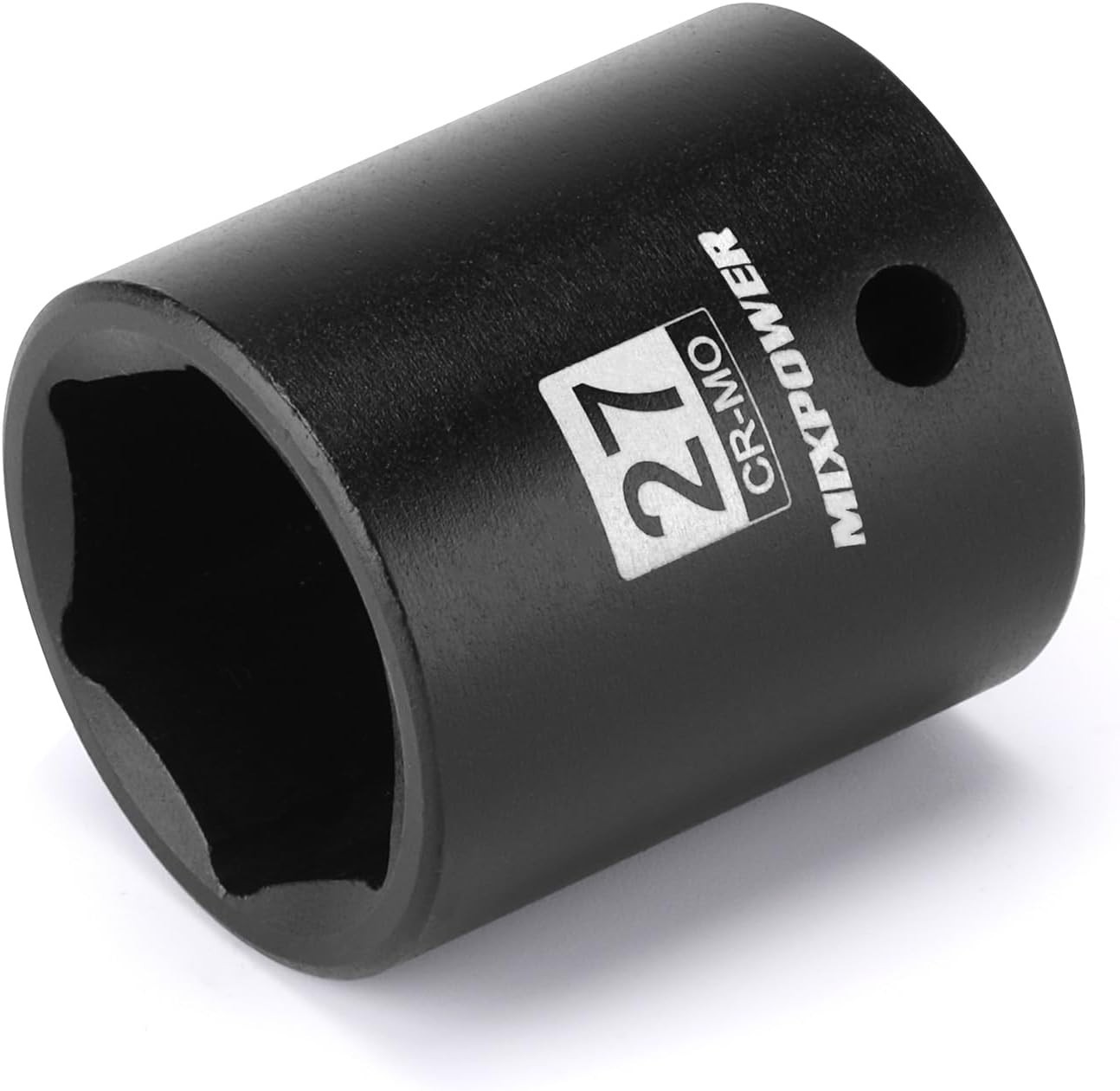 Professional 27mm Chrome Molybdenum 1/2″ Drive Shallow Socket for Impact Drivers