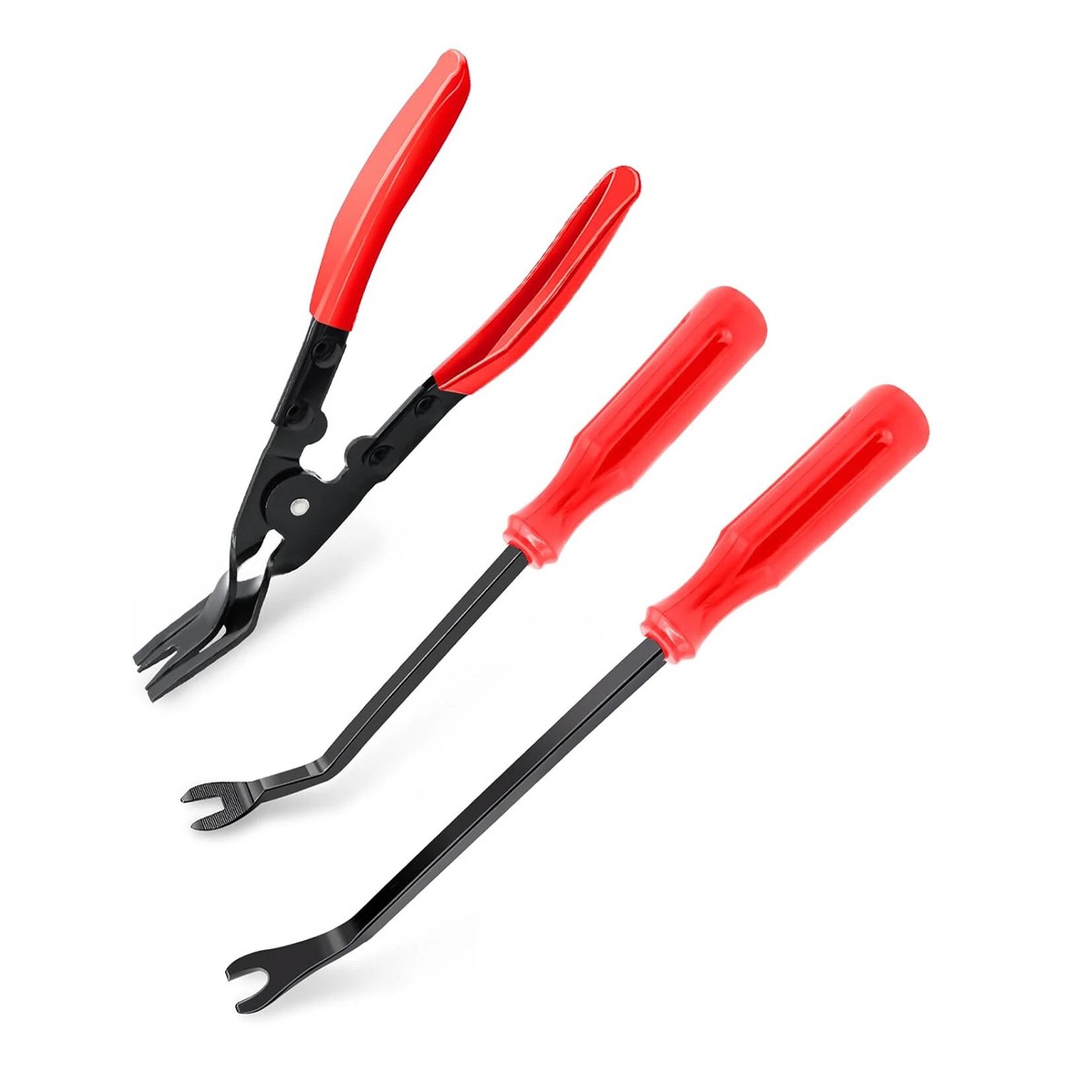 3PCS Auto Trim Clip Remover Tool Removal Pliers Fastener Door Panel Retainer Set