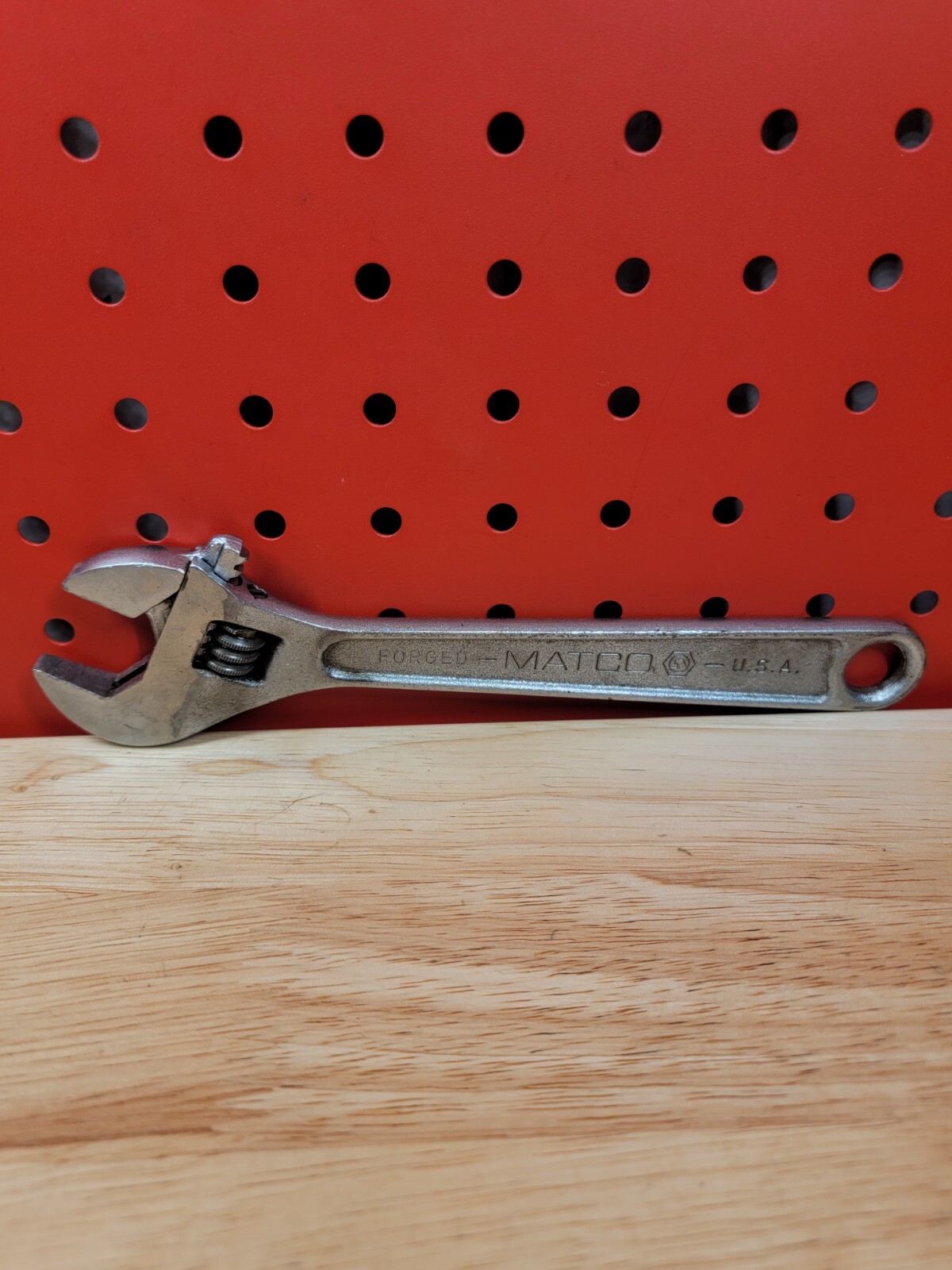 Matco Tools AJ8W 8″ Adjustable Wrench Made In USA