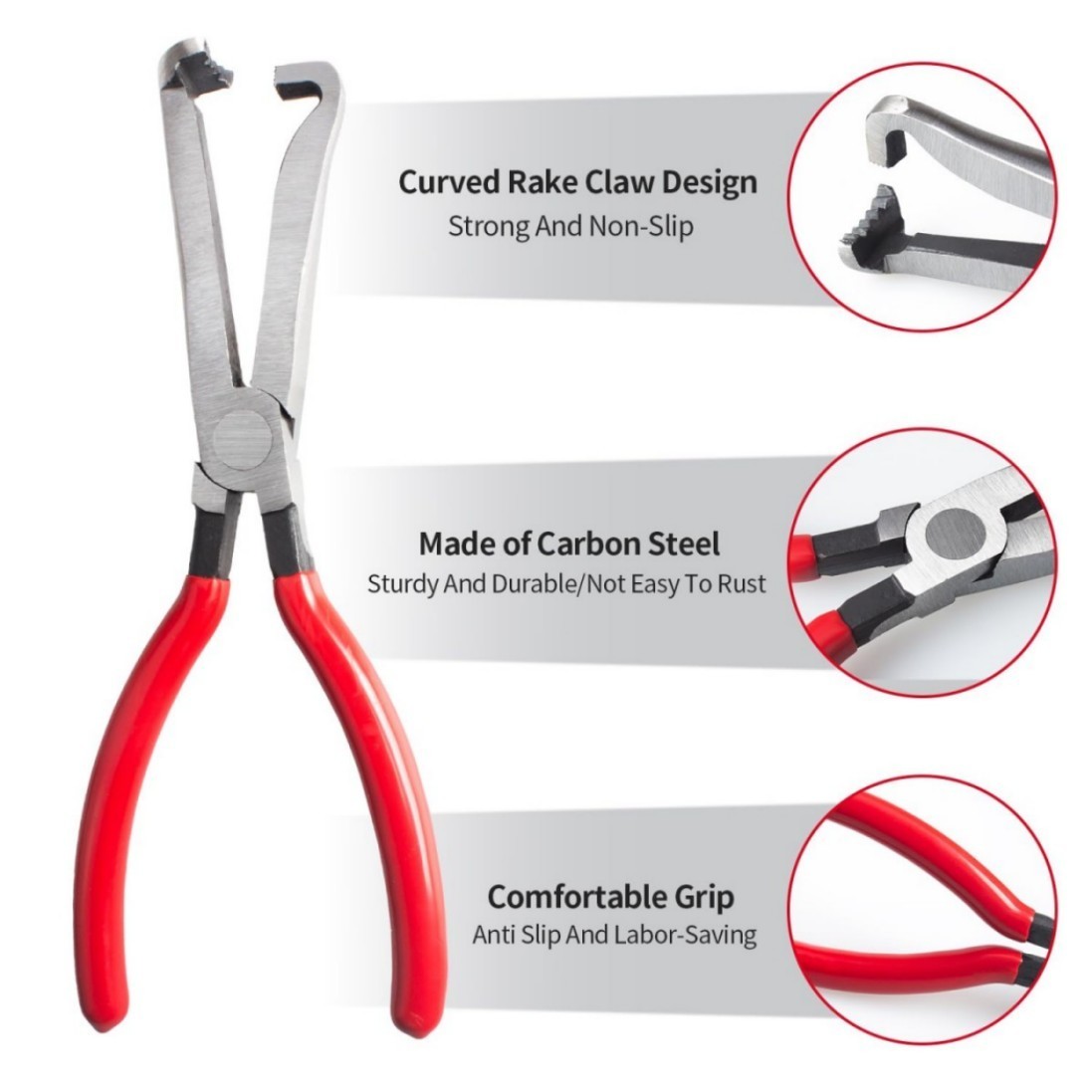 4Pc Electrical Disconnect Pliers For Car Connector Separator Automotive Tool=*-