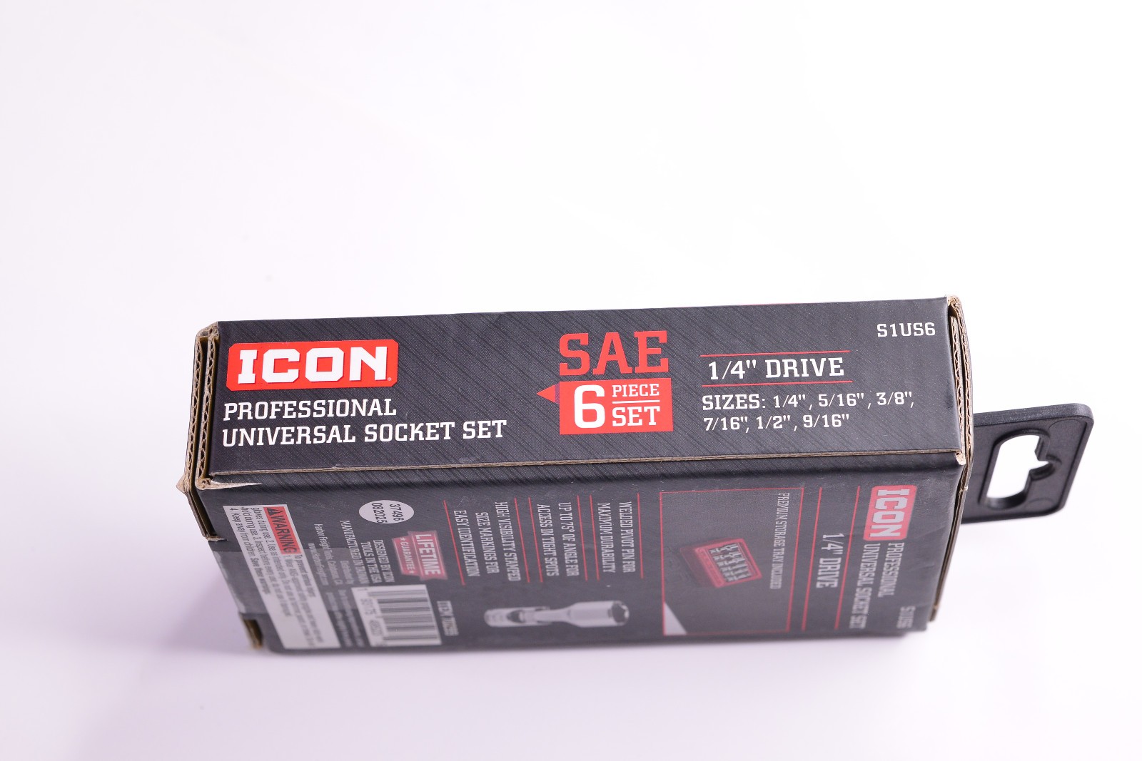 ICON 1/4 “Drive SAE Professional Universal Joint 6 Piece Set 1/4” S1US6 70299
