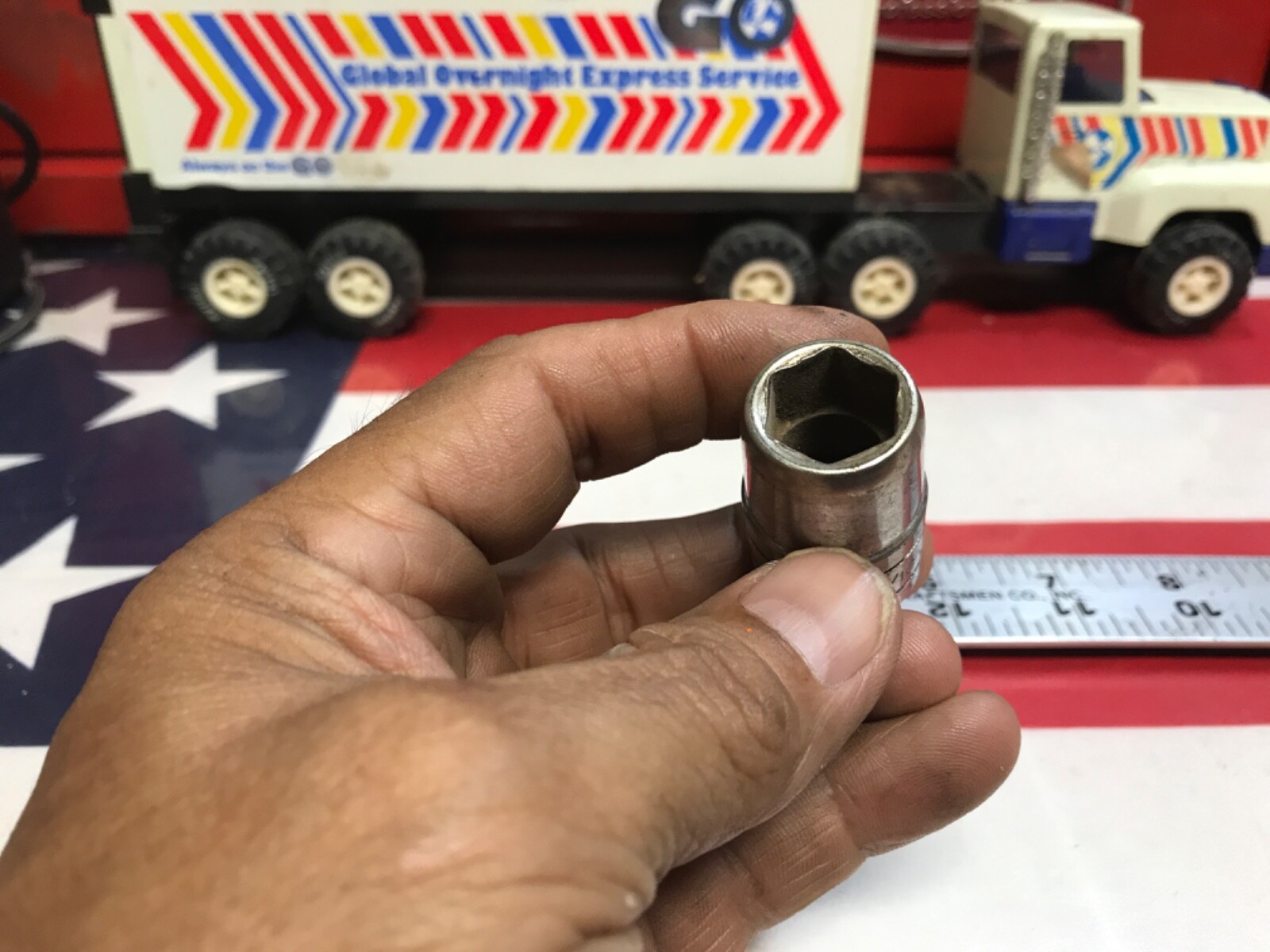 SK Wayne tools socket 9/16” 1/2” drive 6 points 40118 USA 🇺🇸 5555