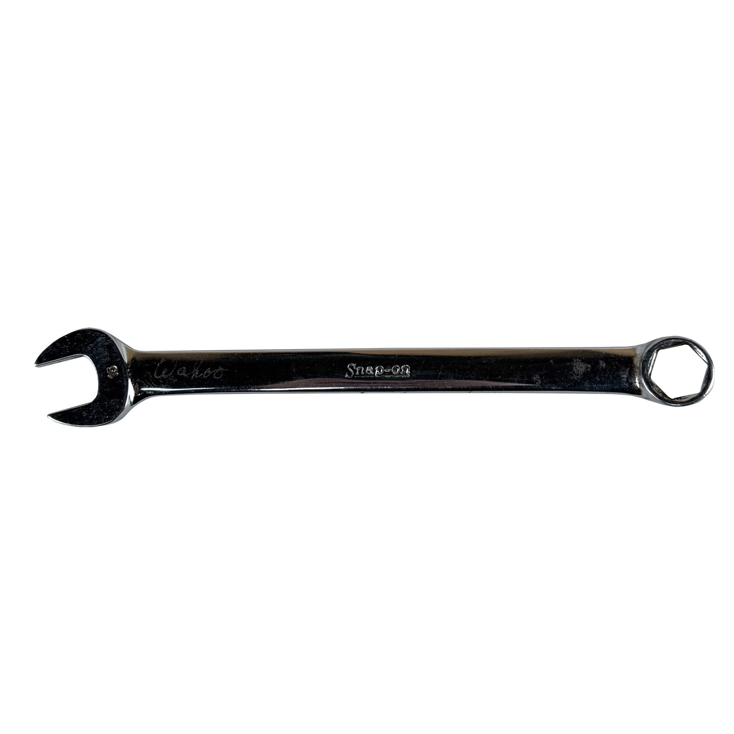 Snap On Tools OSHM150A 15mm Metric Chrome Combination Wrench, 6 Point