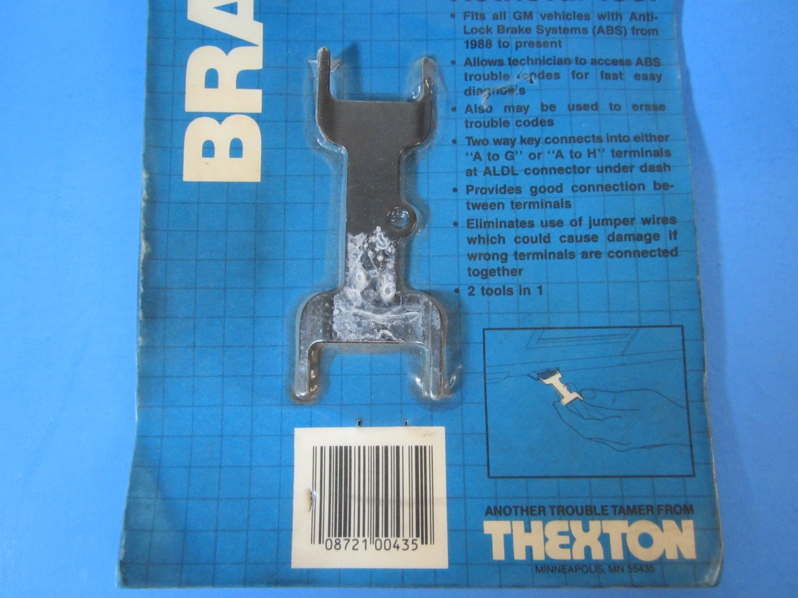 Thexton # 435 GM Anti-Lock Brake Code Retrieval Tool 1988 and Newer