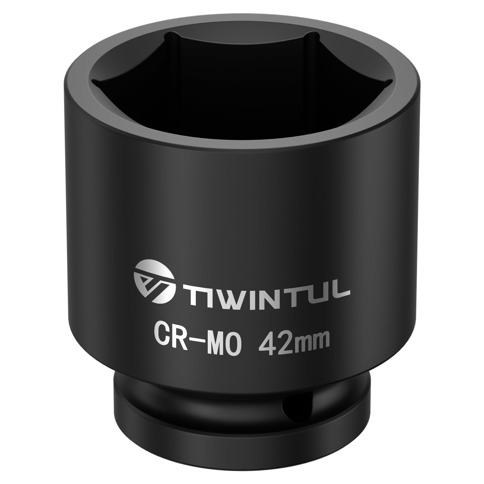 TIWINTUL 3/4 Inch Drive Metric Impact Socket 42mm, 6-Point 42mm (Standard)