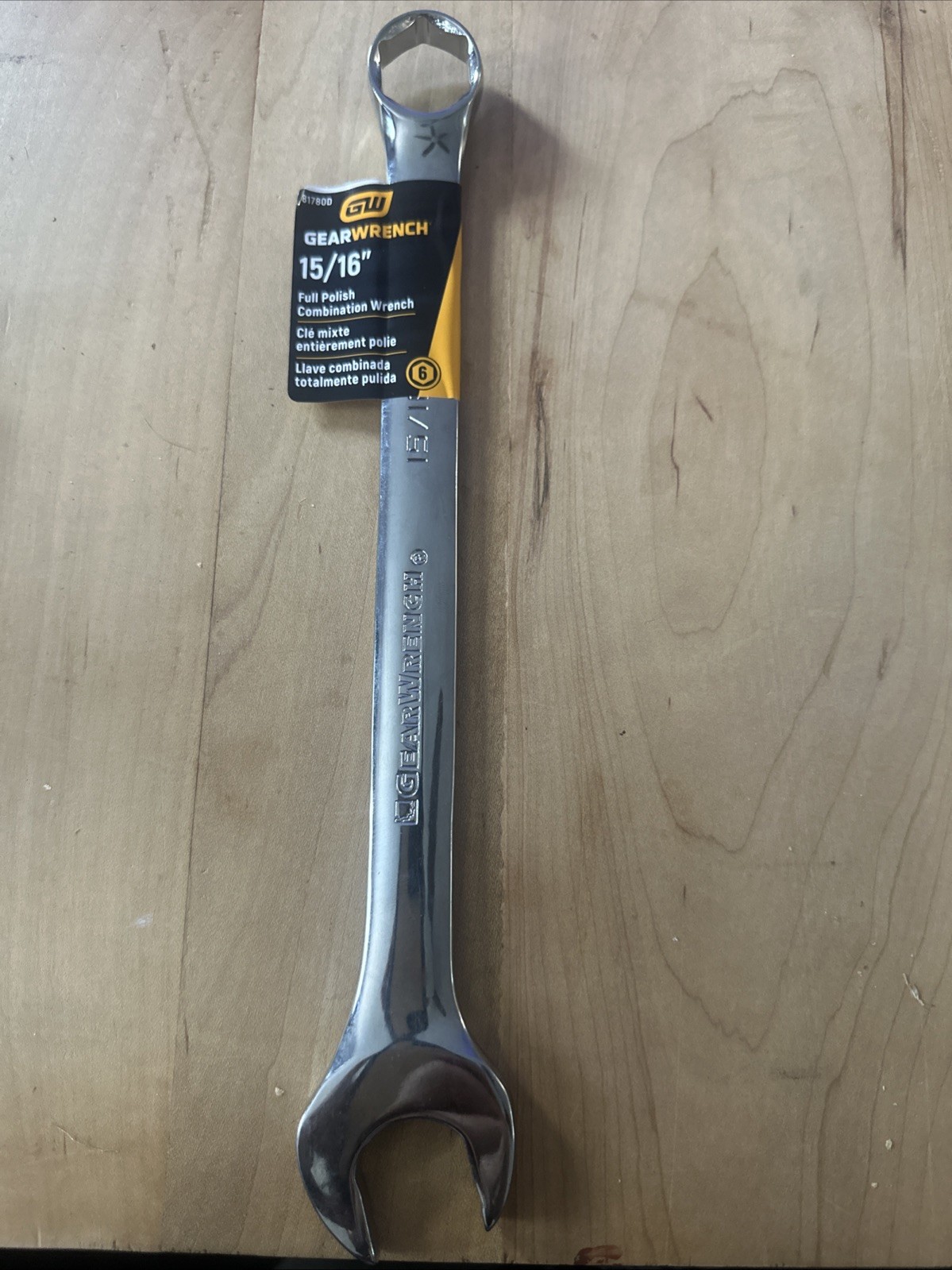 Gear Wrench 15/16″ Combination Wrench 81780D New
