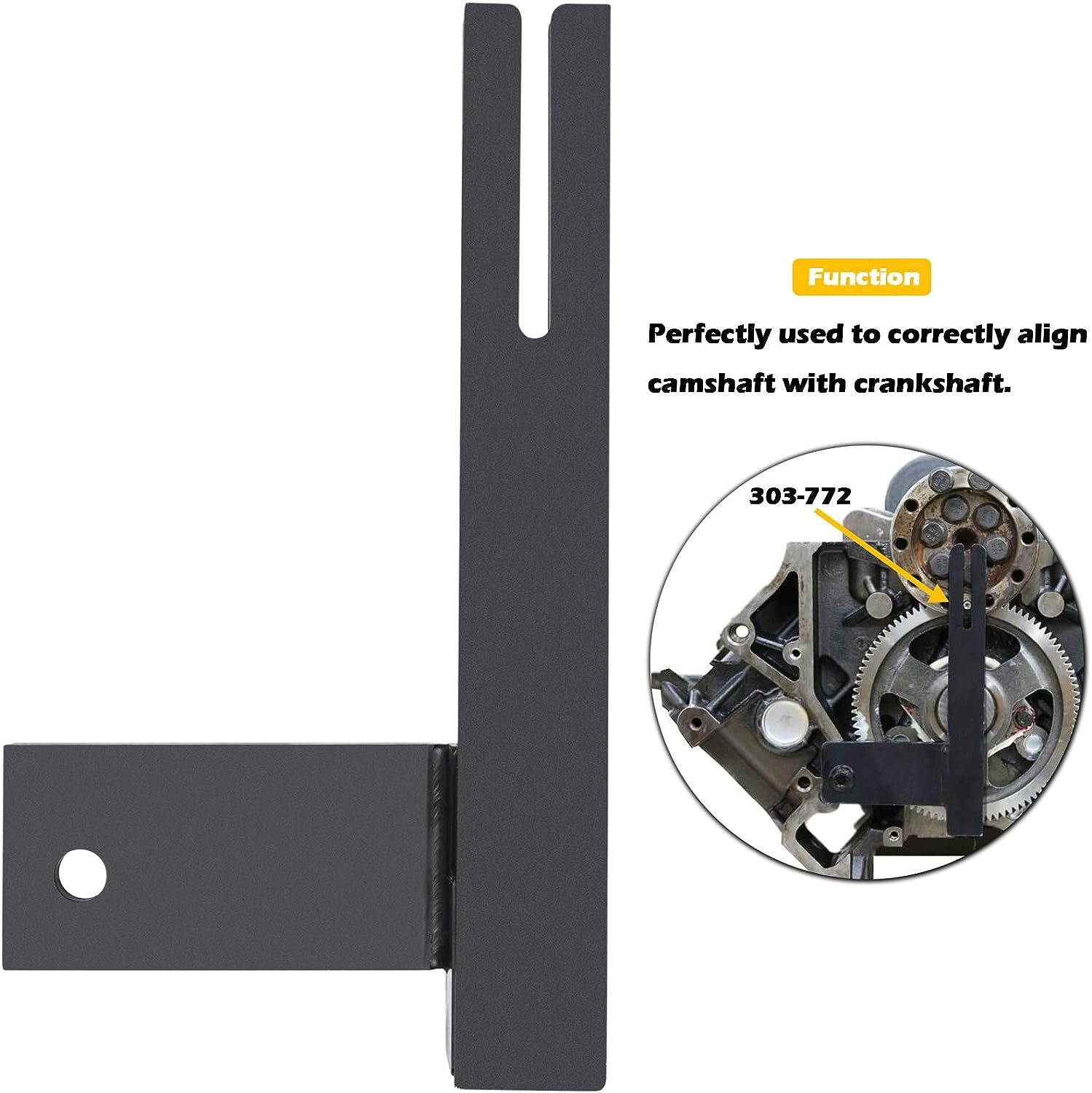 303-772 Camshaft & Crankshaft Alignment Timing Tool for 6.0L 6.4L Ford 2003-2010