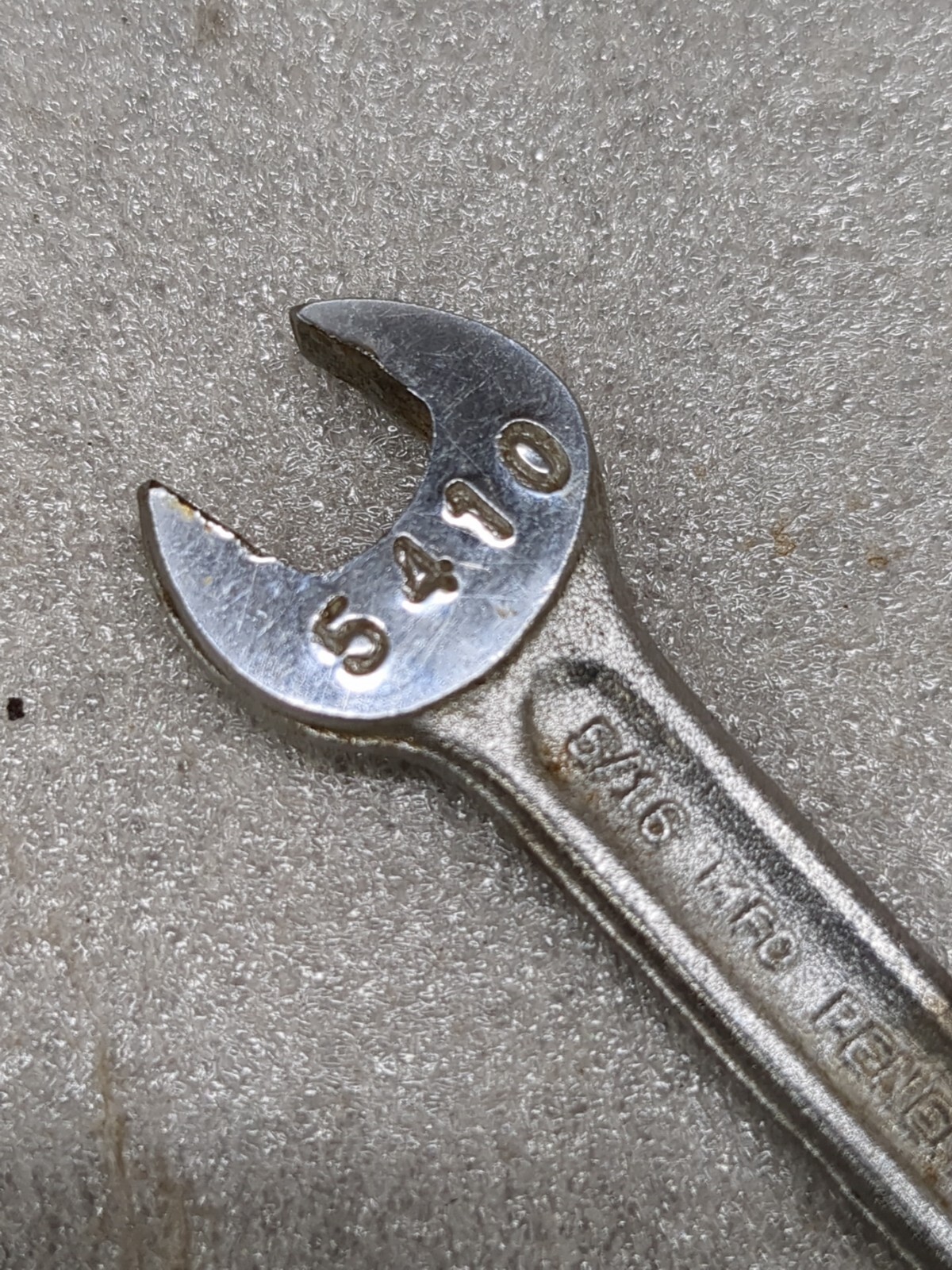 Vintage Penens 1/4” x 5/16” Open-End Wrench No. 5410