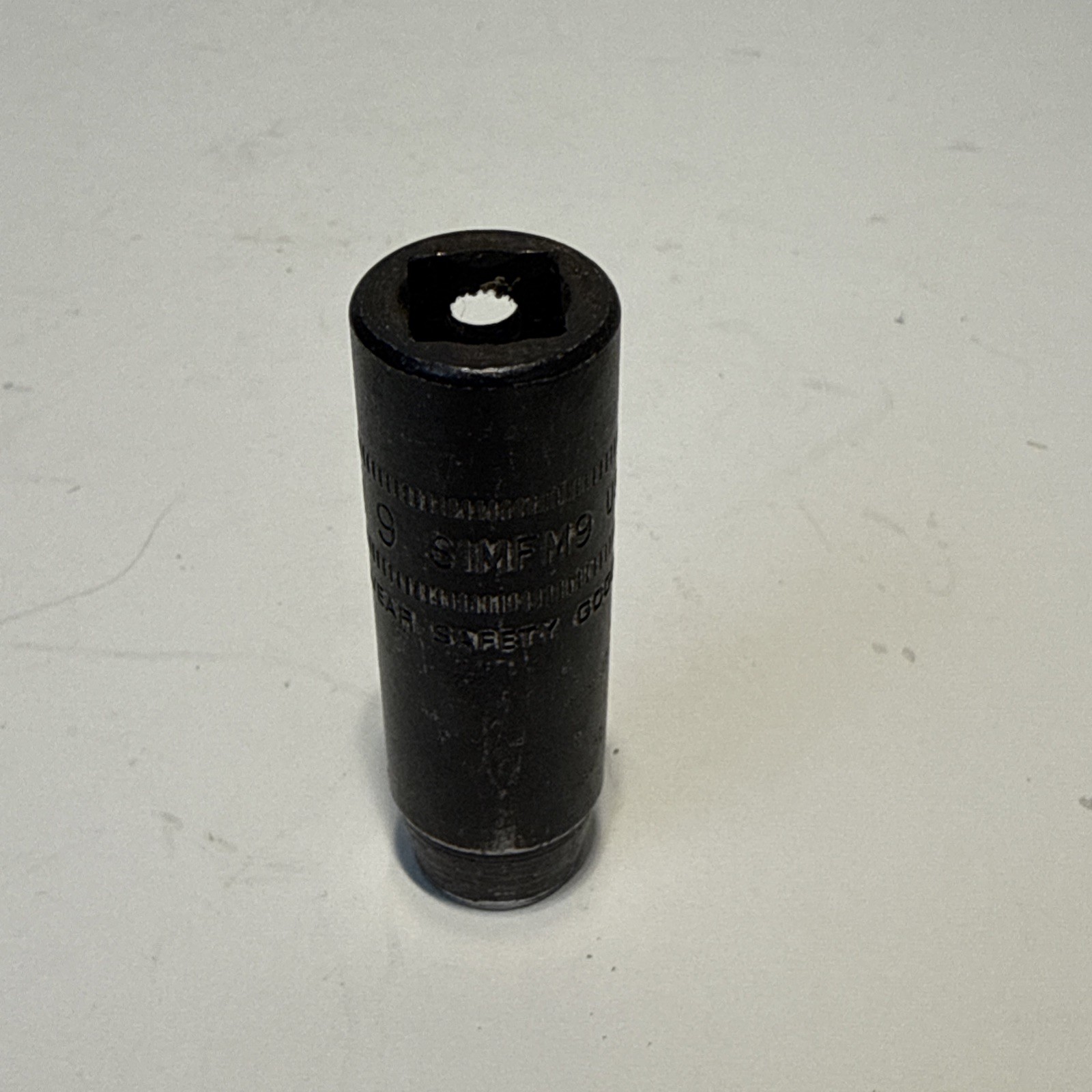Snap-On Tools SIMFM9 9mm Metric Deep Impact Socket 3/8″ Drive 6 Point USA B13:36