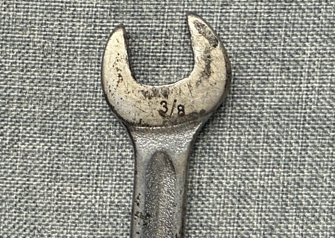 SNAP ON TOOLS VS1214 3/8″ x 7/16″ MADE IN USA OPEN END WRENCH, FREE SHIPPING