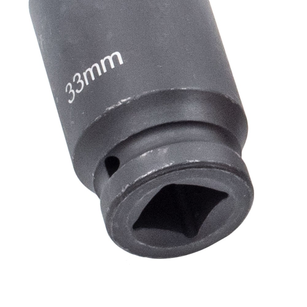 10PCS 3/4Inch Drive Deep Impact Socket Set Metric 22mm-41mm 6-Point Kit W/ Case