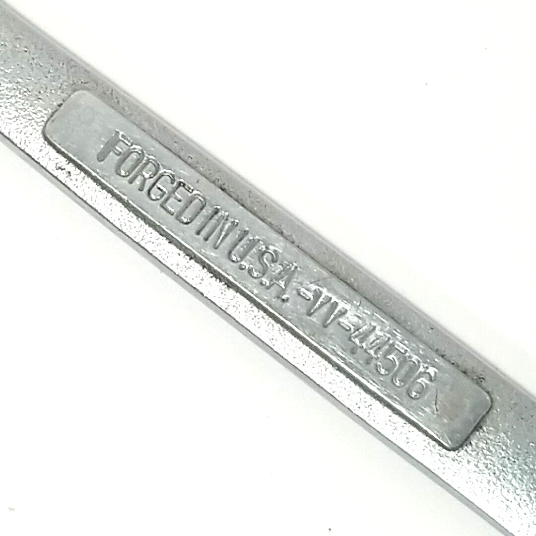 Vtg Craftsman VV Series Double Open End Wrench 44506 Metric 12mm 14mm USA Made