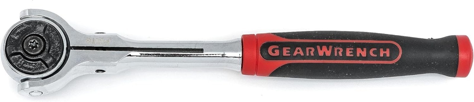 72 Tooth Roto Ratchet – 1/4″ Drive, Dual Material Grip for Comfort & Control