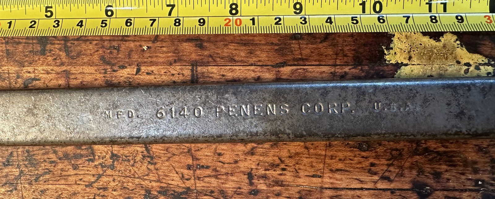 PENENS CORP (4) COMBINATION WRENCH SET VINTAGE SAE STANDARD 12 POINT USA MADE